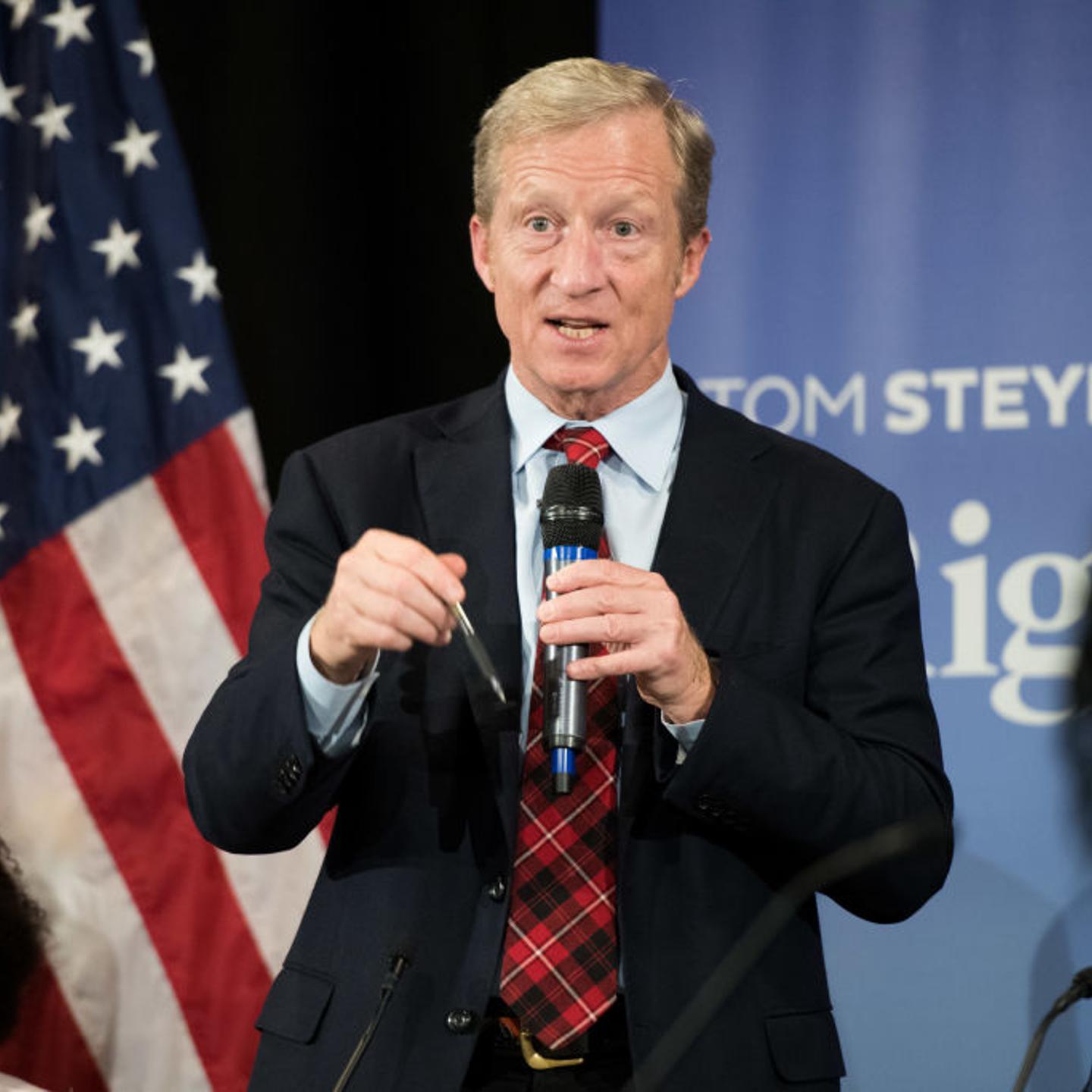 Anti-Trump Billionaire Tom Steyer Holds Event In Charleston, South Carolina