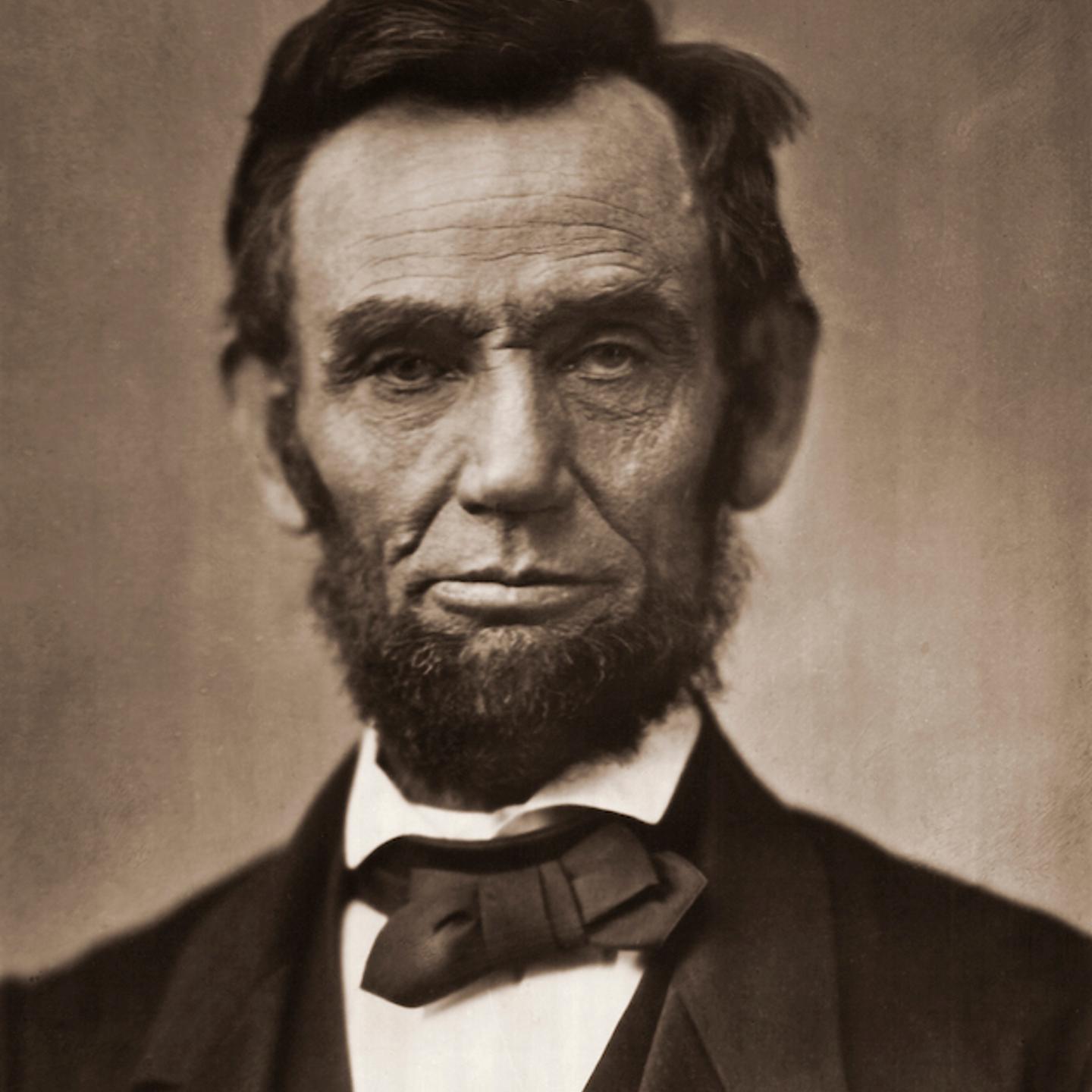 Portrait Of Abraham Lincoln