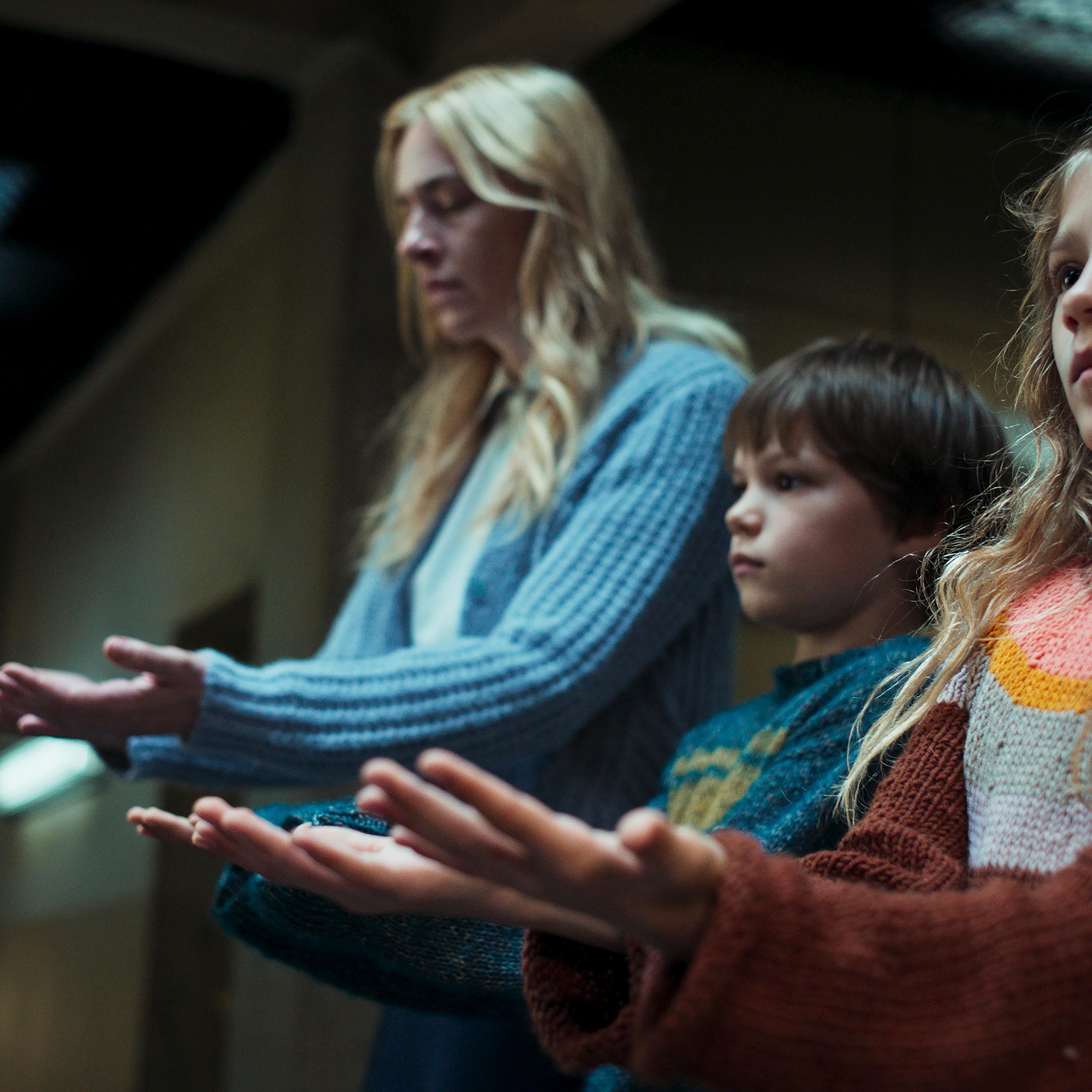 (L-R): Kim Riedle, Sammy Schrein, and Naila Schuberth in 'Dear Child'