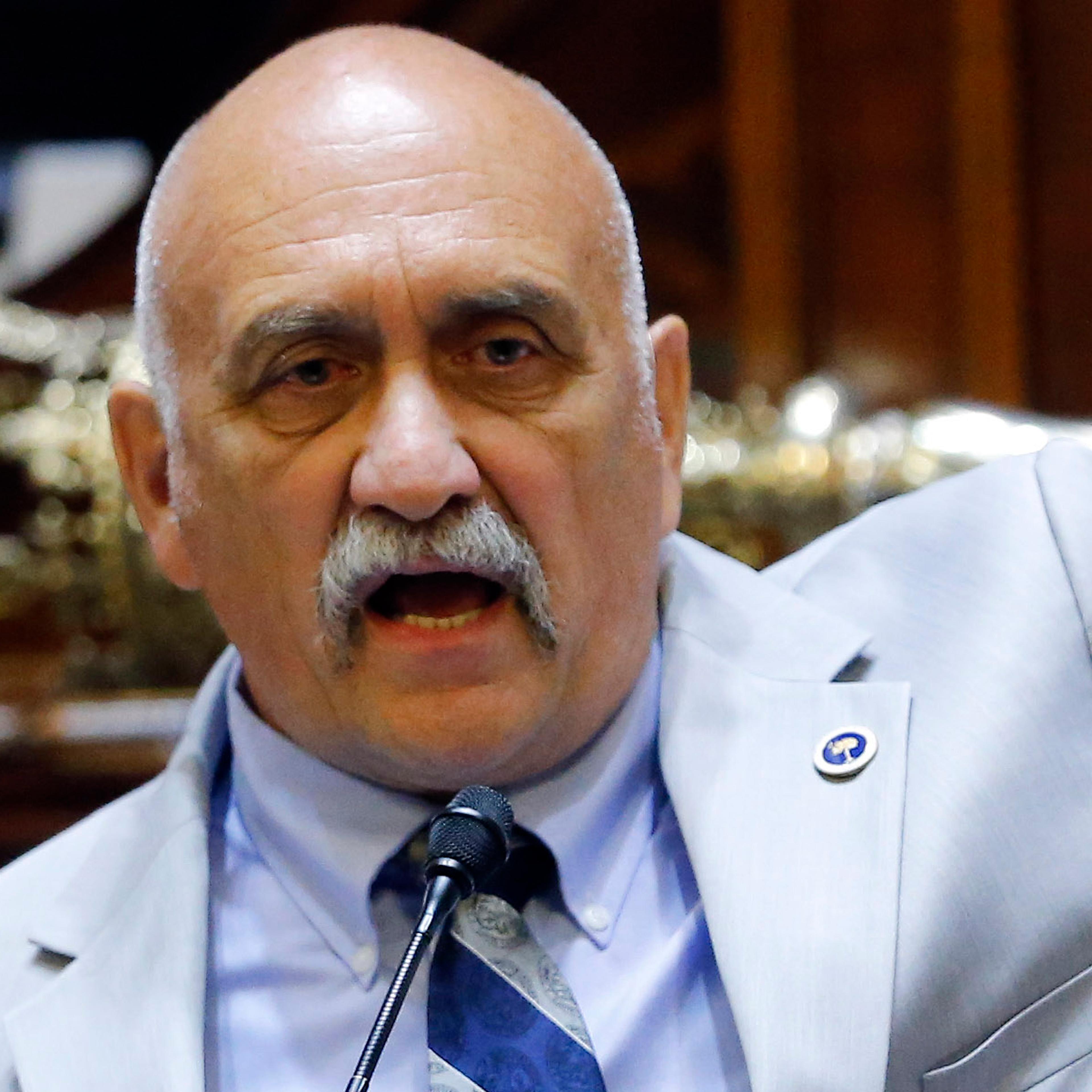Rep. Mike Pitts is seen on July 8, 2015, in Columbia, S.C.