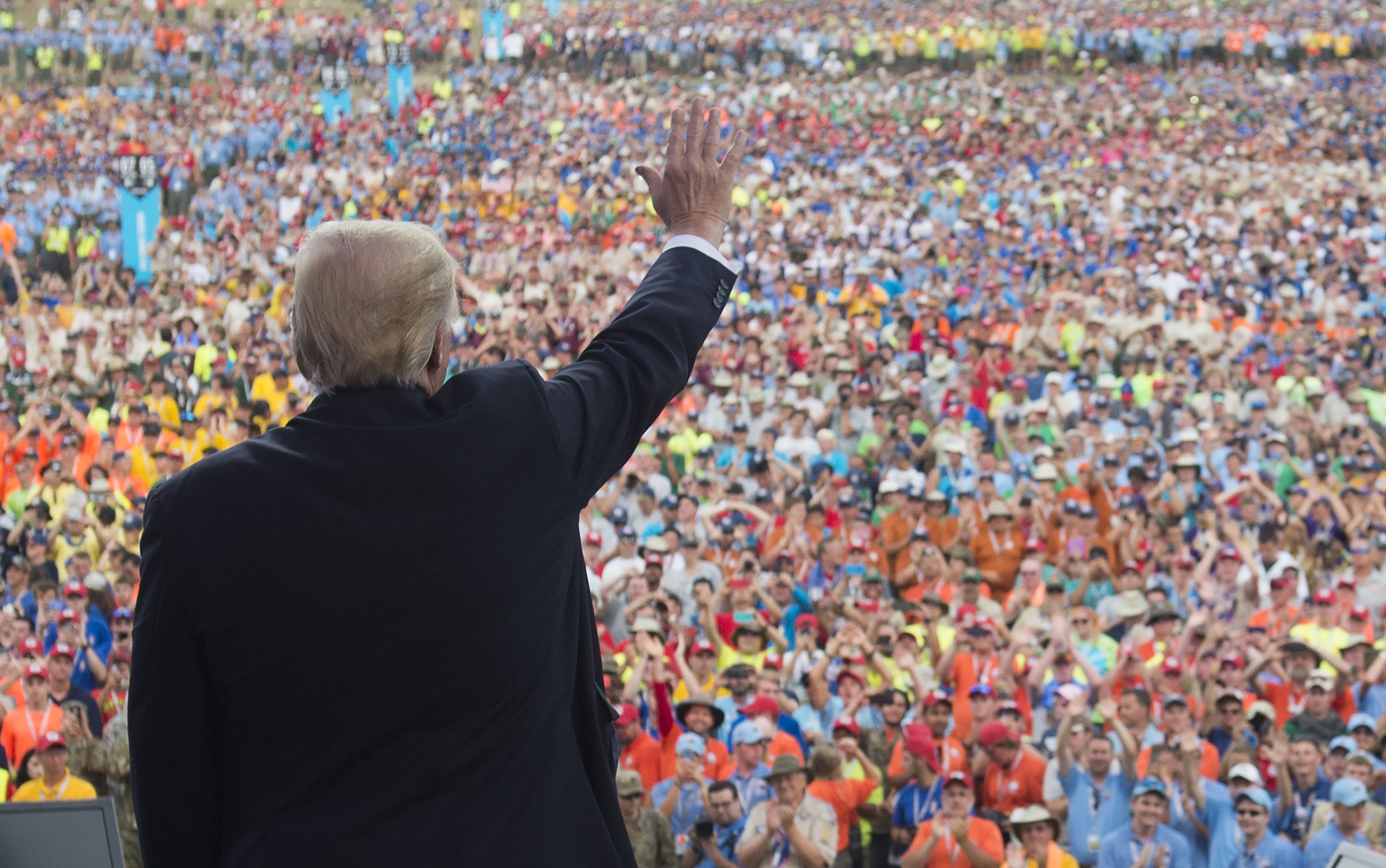 A look back at Donald Trump's first year in office