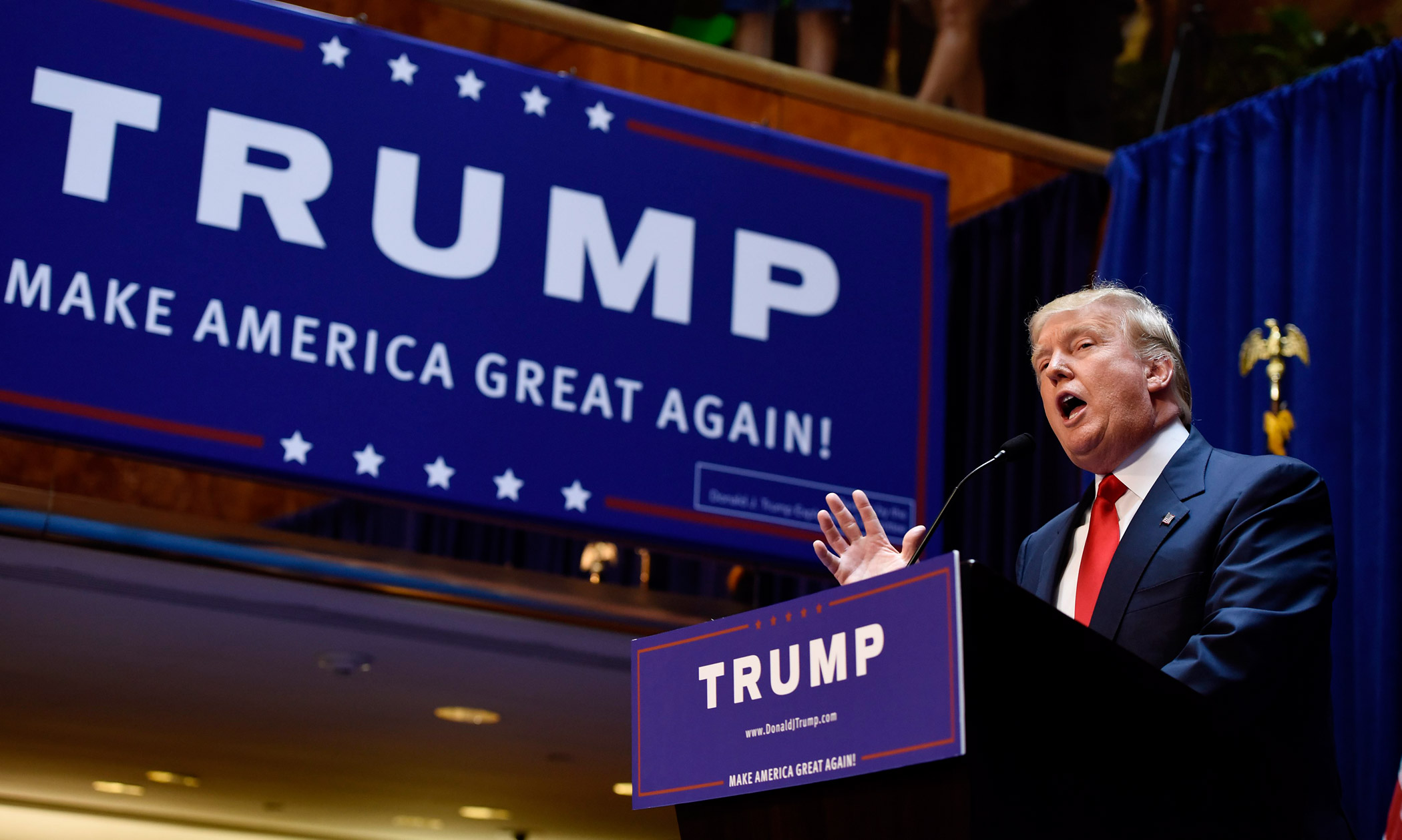 Donald Trump Announces Candidacy to be President of the United States