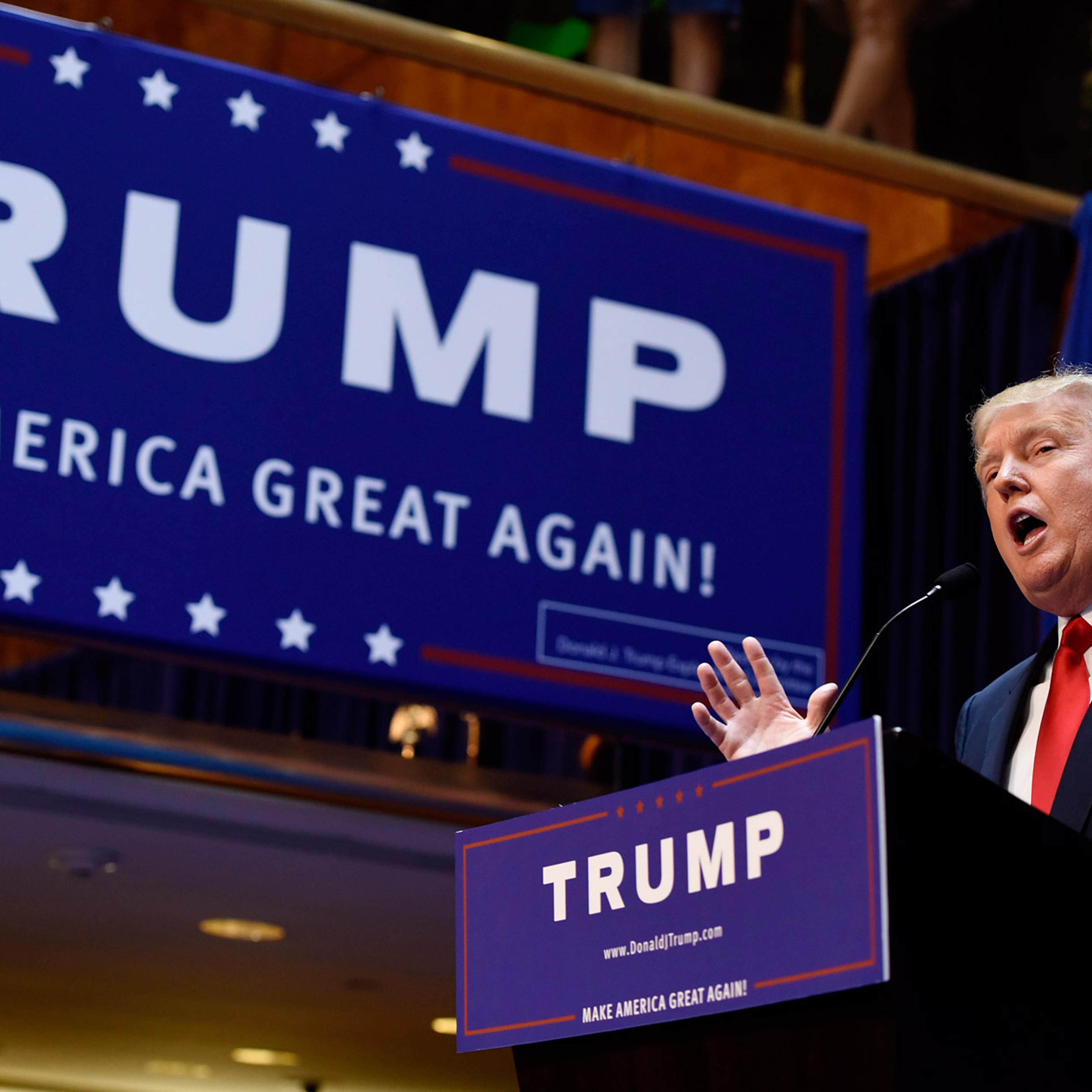 Donald Trump Announces Candidacy to be President of the United States