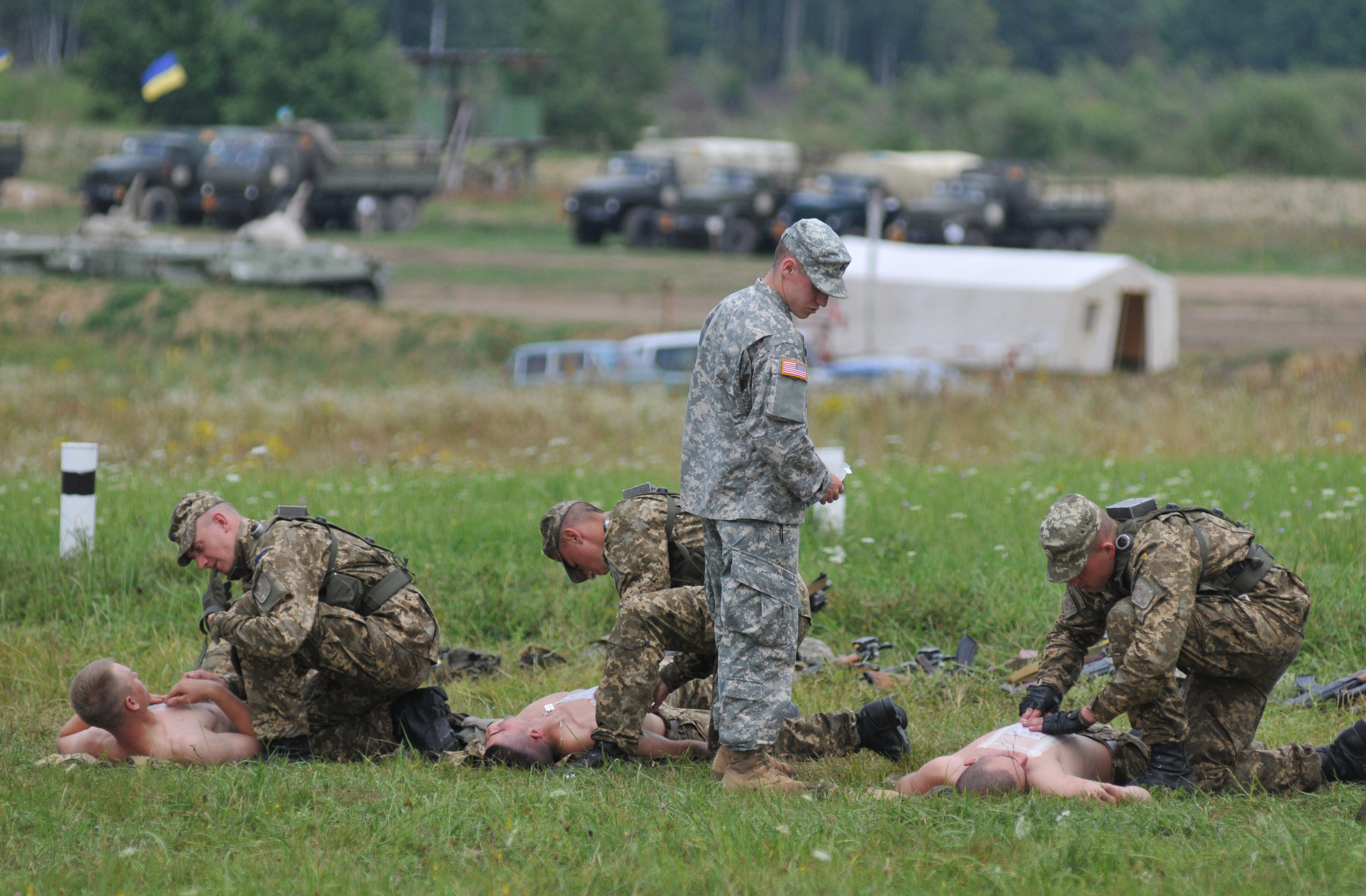 Ukraine us soldiers training