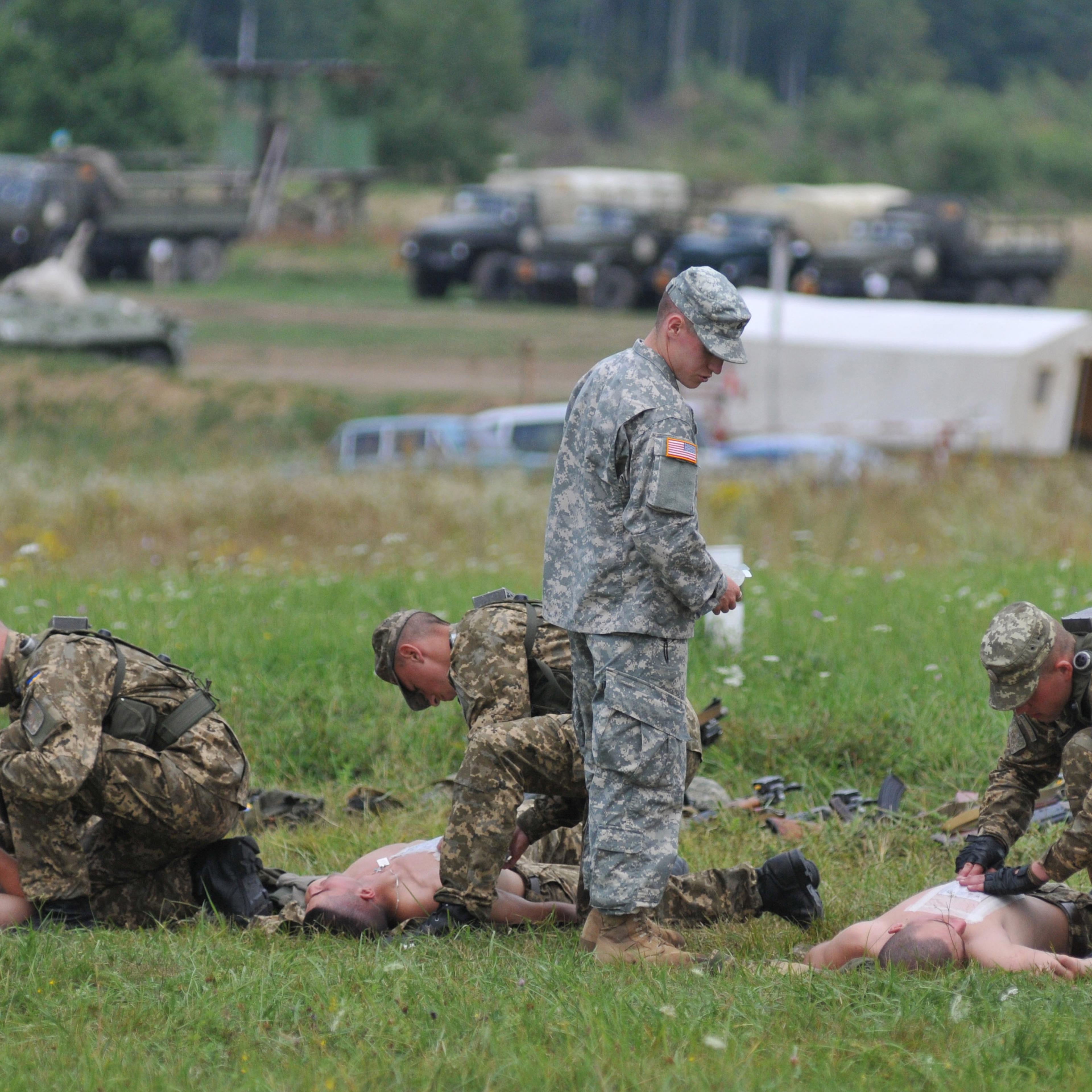 Ukraine us soldiers training
