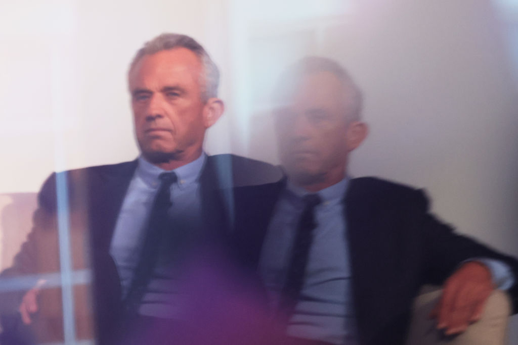 Democratic Presidential Candidate Robert F. Kennedy Jr. Delivers Address To Jewish Community In New York