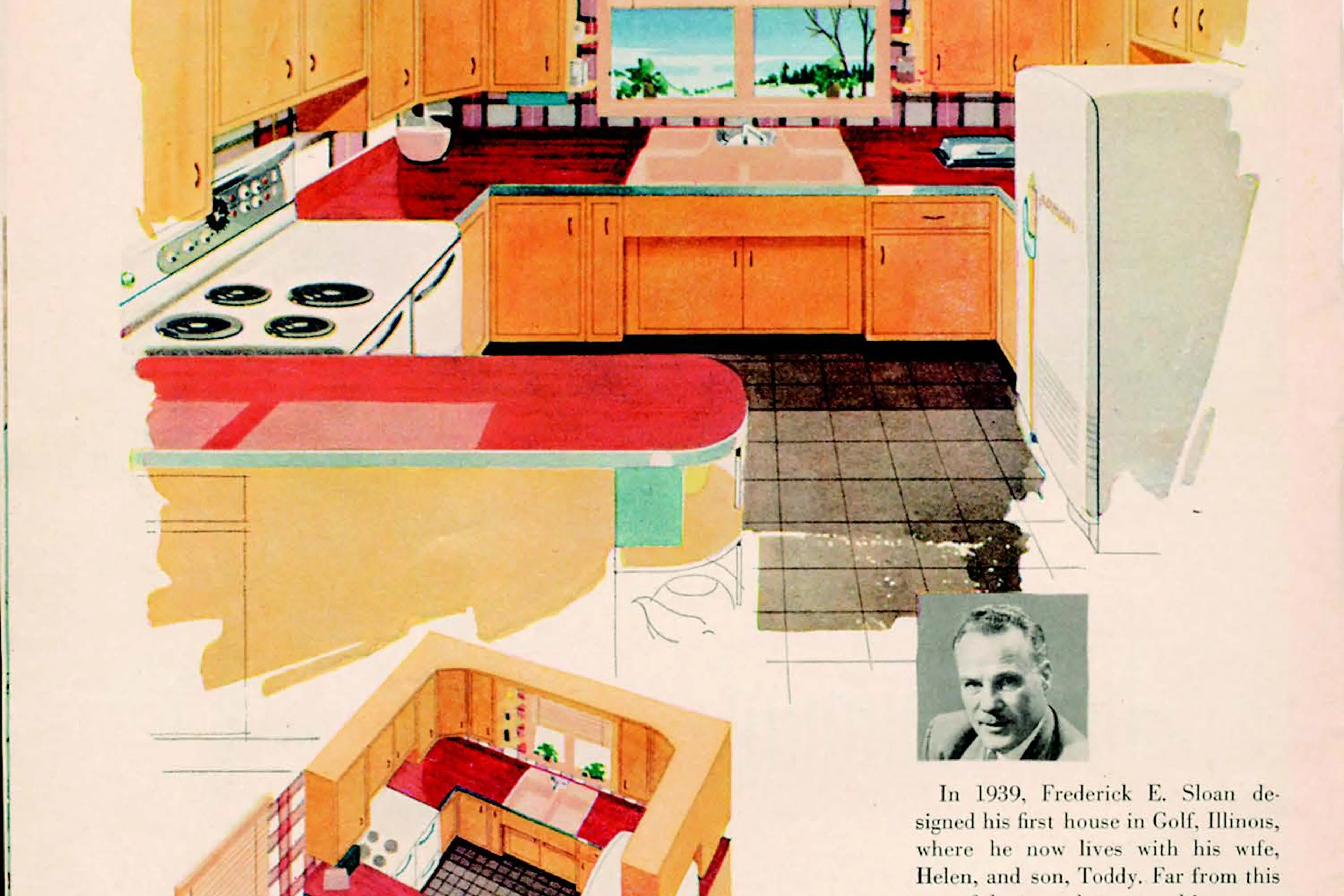 Color 1935 Kitchen The Rise and Fall of Colorful Kitchens in Postwar America
