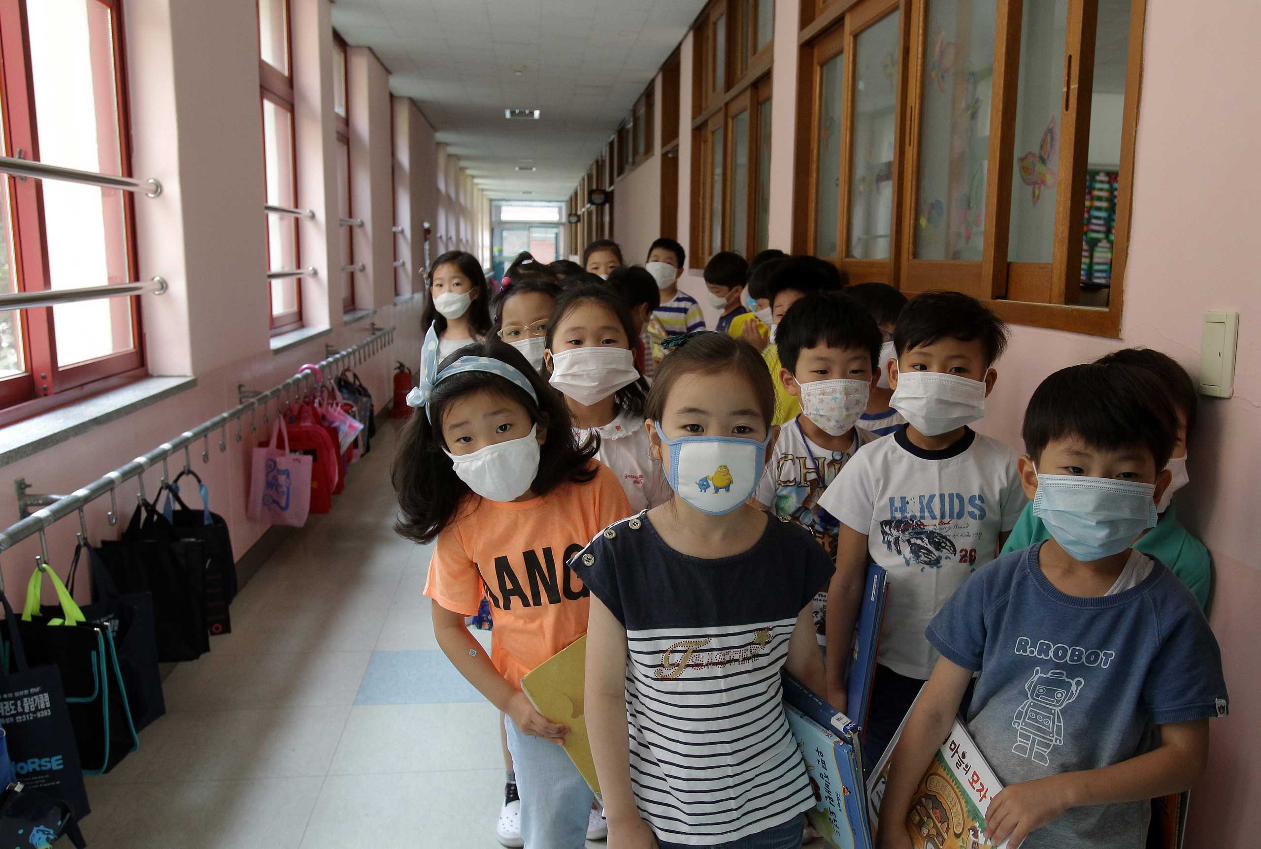 MERS south korea face masks