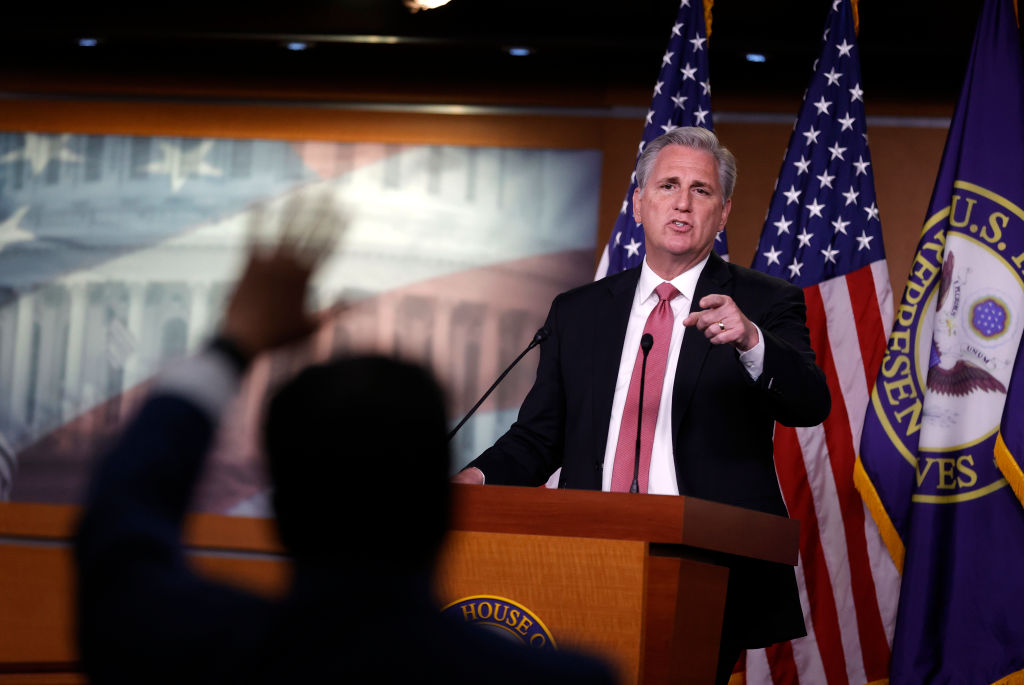 House Minority Leader McCarthy Briefs Press In Weekly News Conference