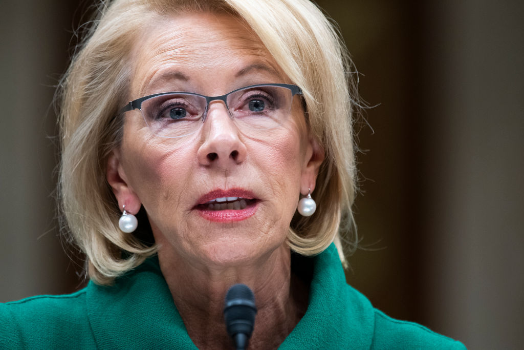 DeVos Hearing