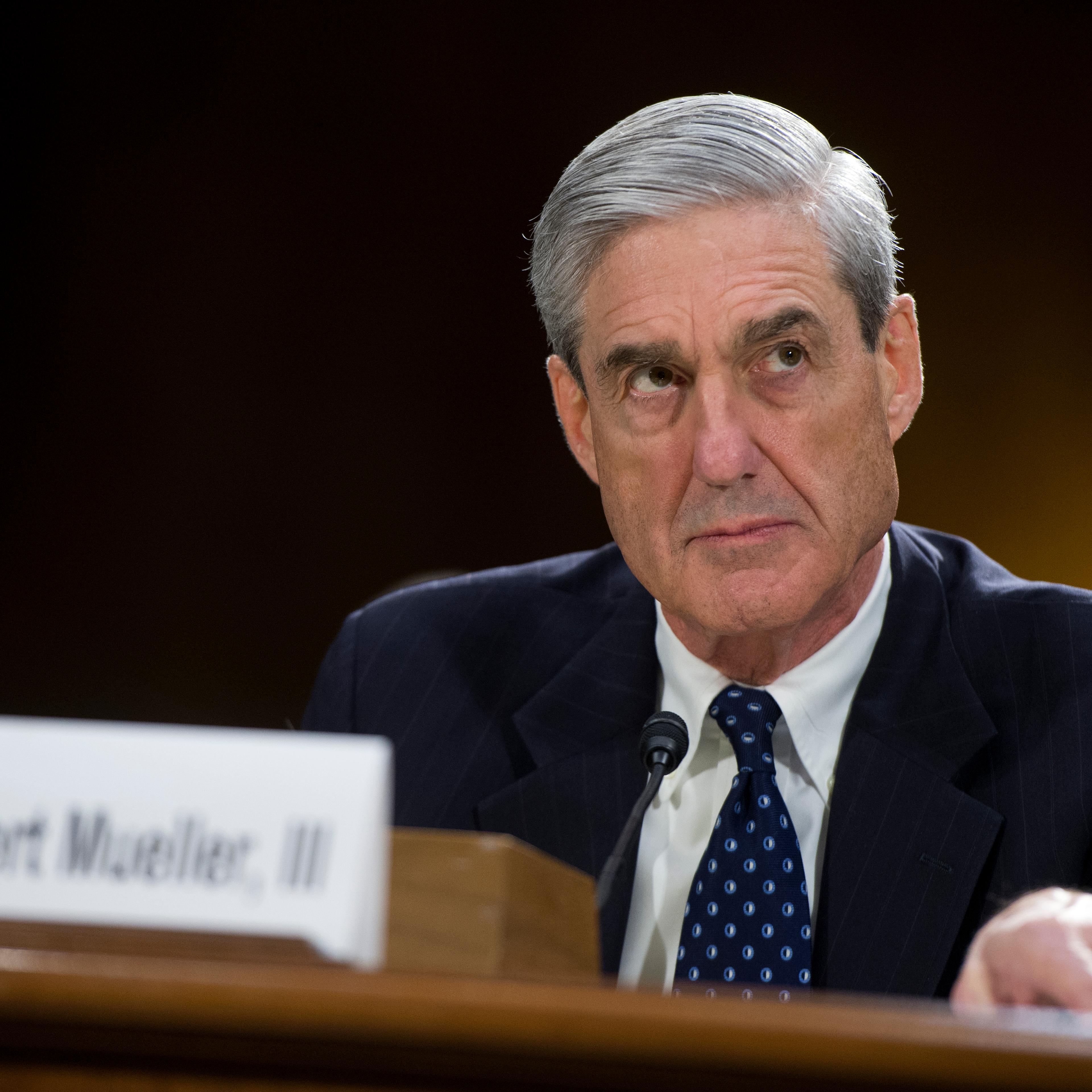 FBI Director Robert Mueller testifies before a Senate Judiciary Committee