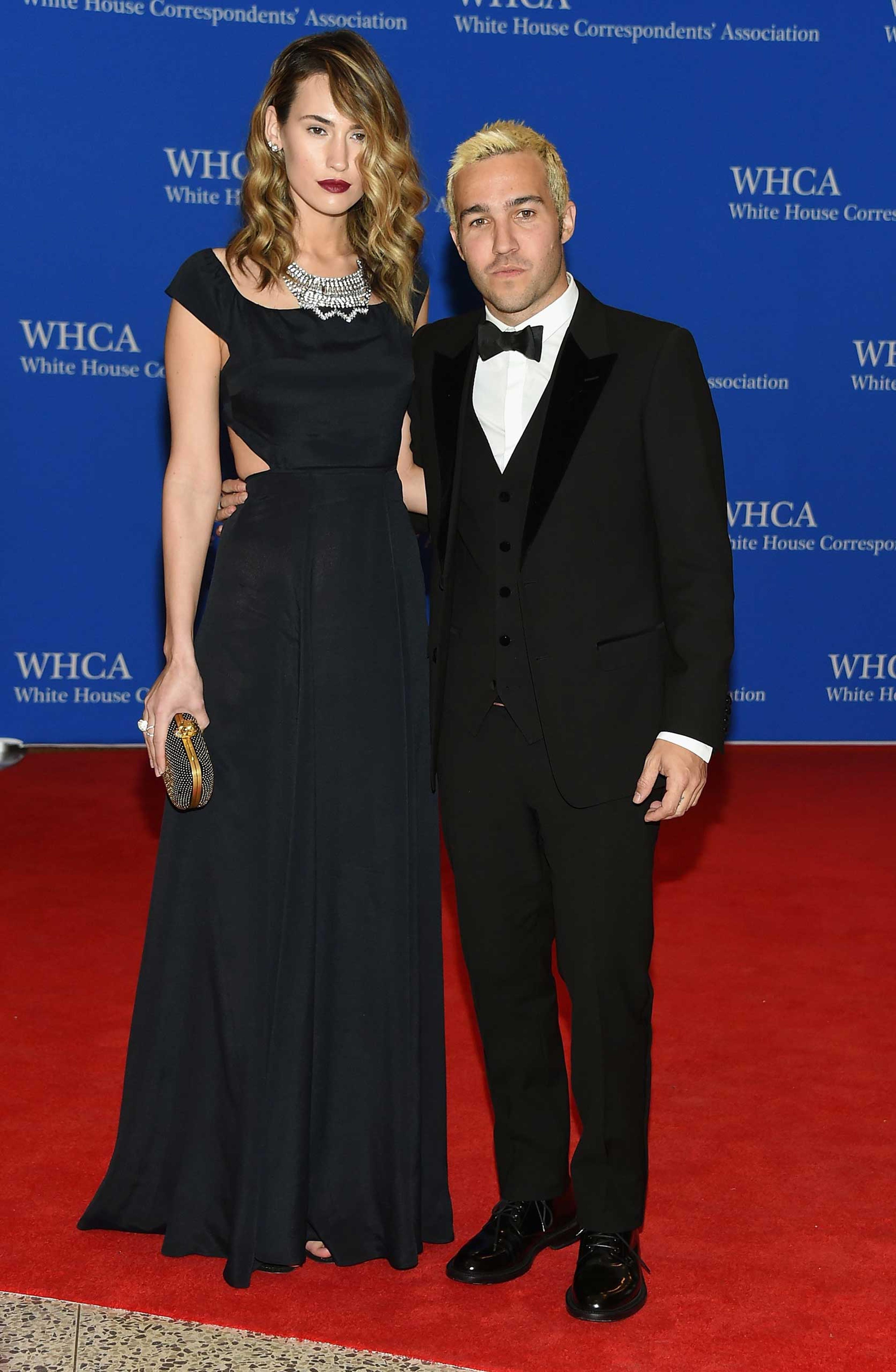 Meagan Camper and musician Pete Wentz