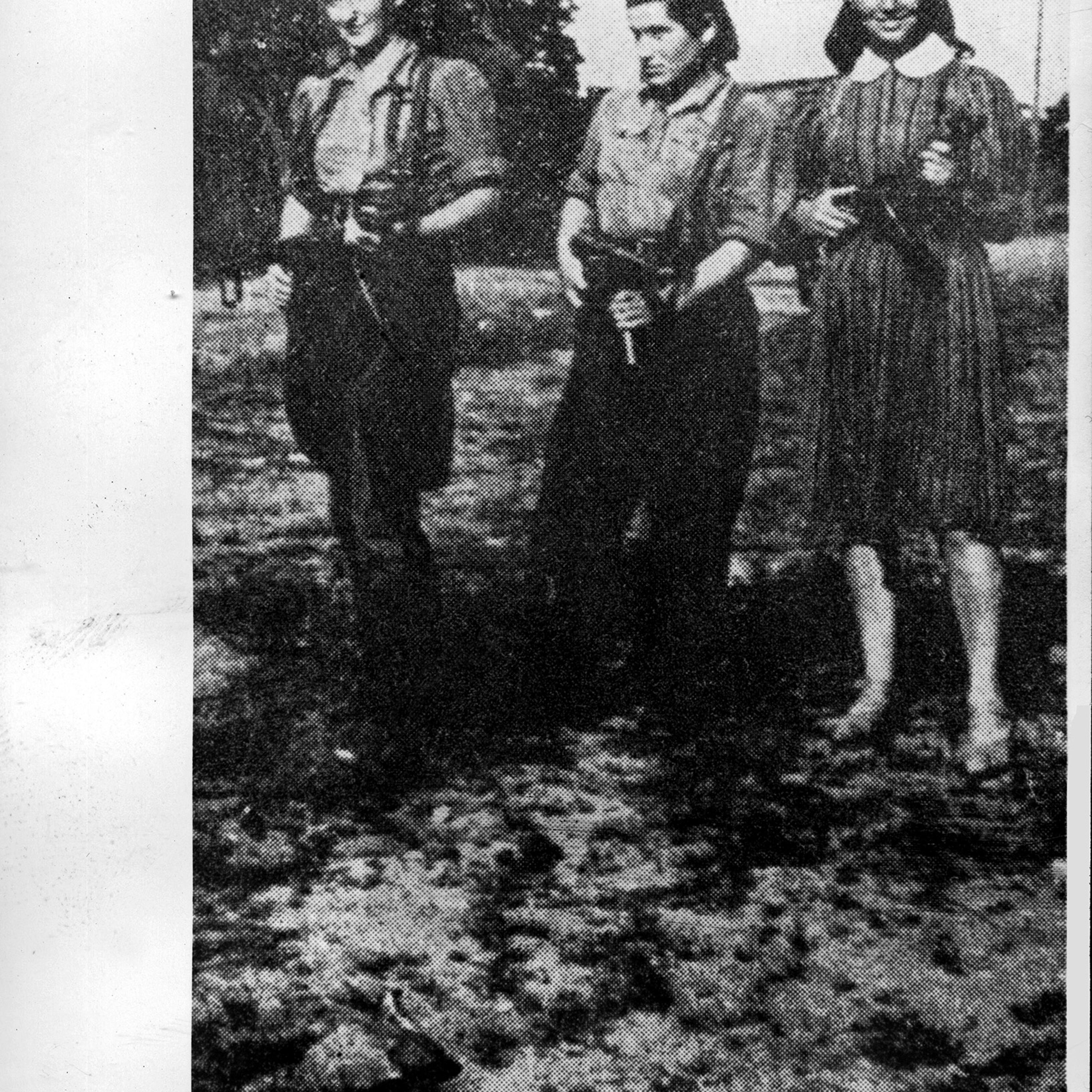 Left to right: Vitka Kempner, Ruzka Korczak, and Zelda Treger.