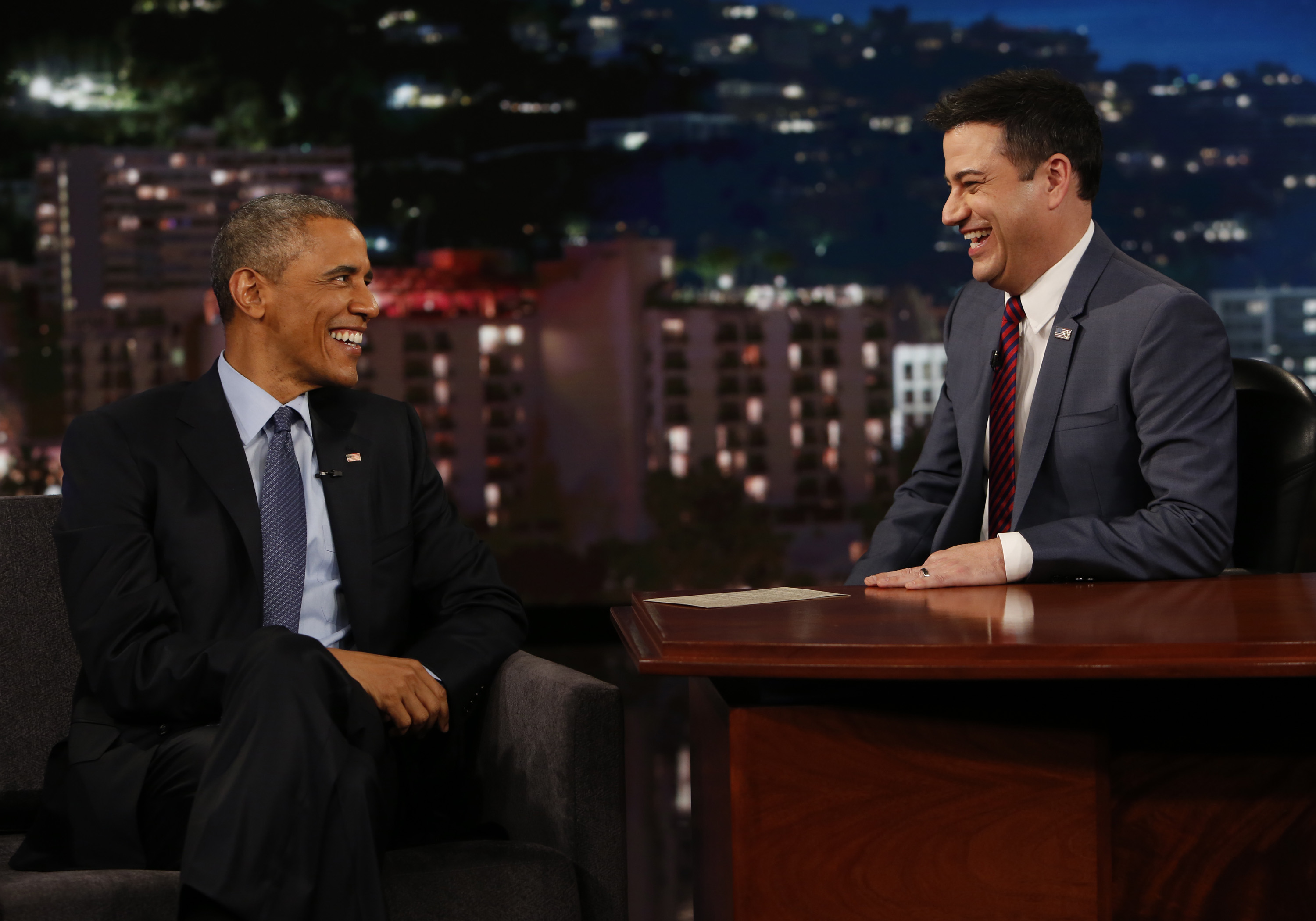 Barack Obama on Jimmy Kimmel Live