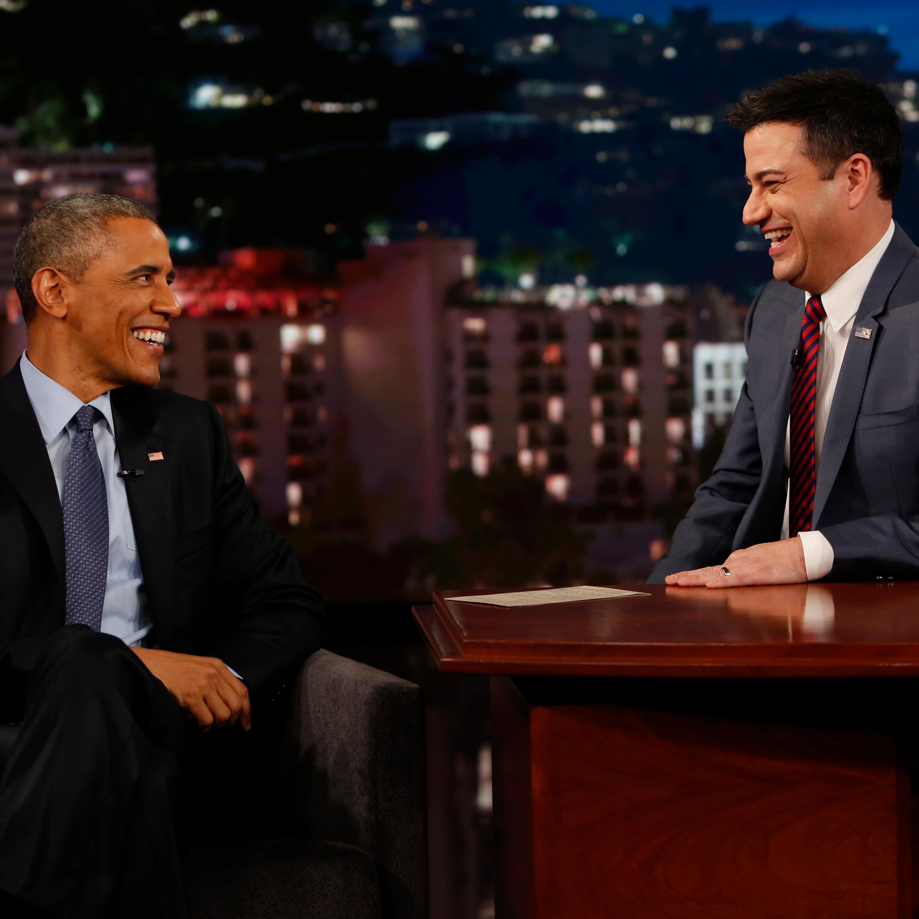 Barack Obama on Jimmy Kimmel Live