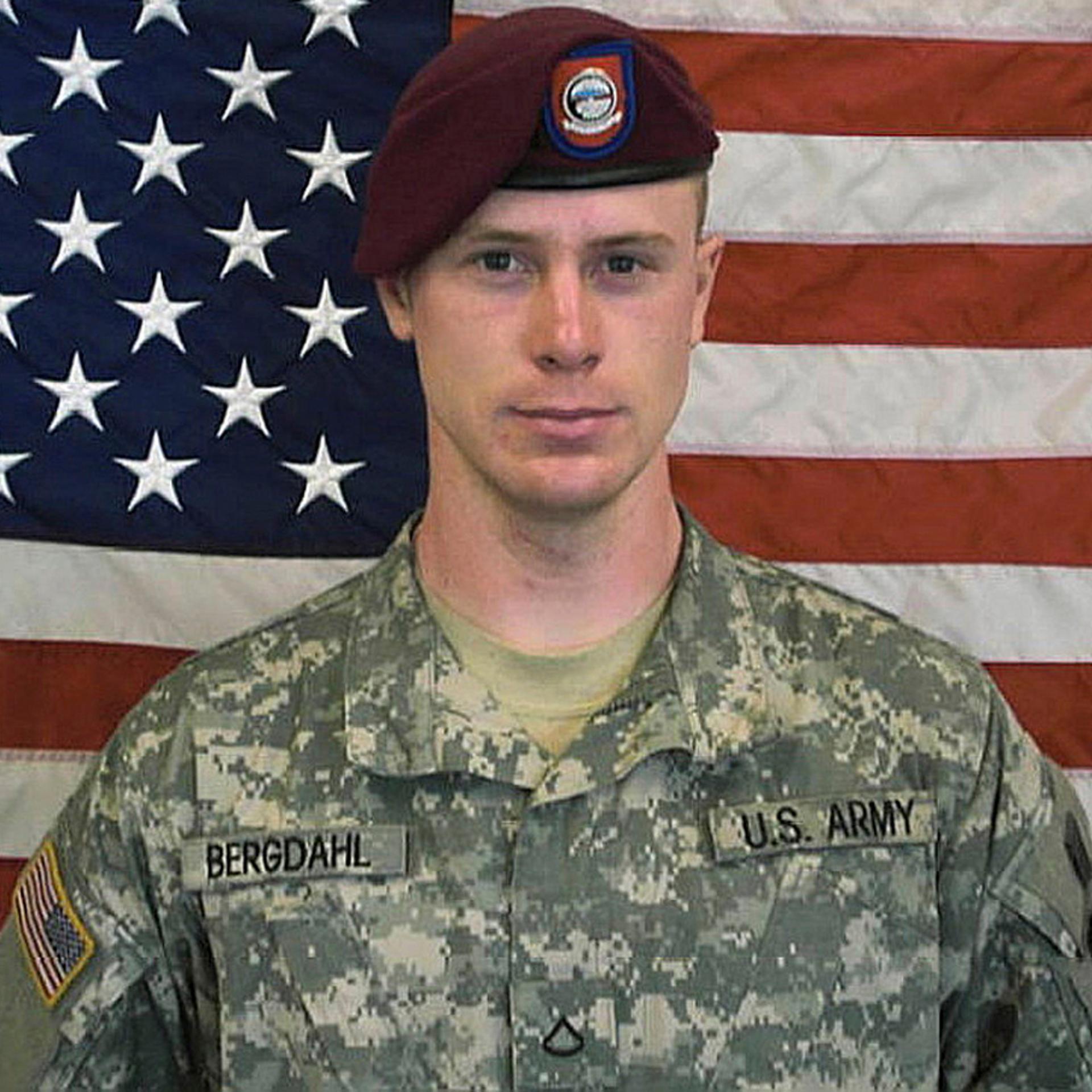 U.S. Army Sergeant Bowe Berghdal is pictured in handout photo provided by U.S. Army