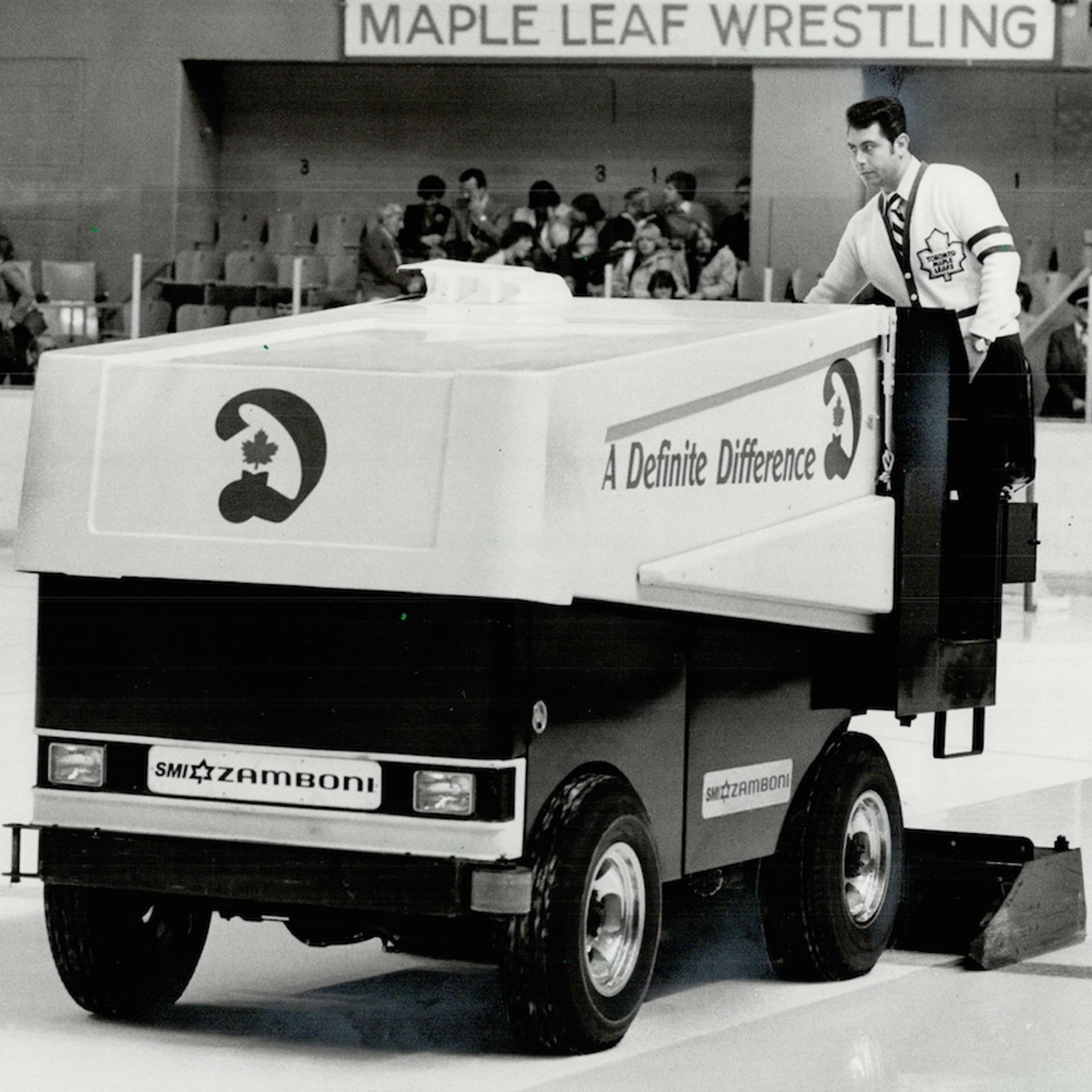 This one safe: The Zamboni used to clear ice at Maple Leaf Gardens is safe; but other ice-cleaning m