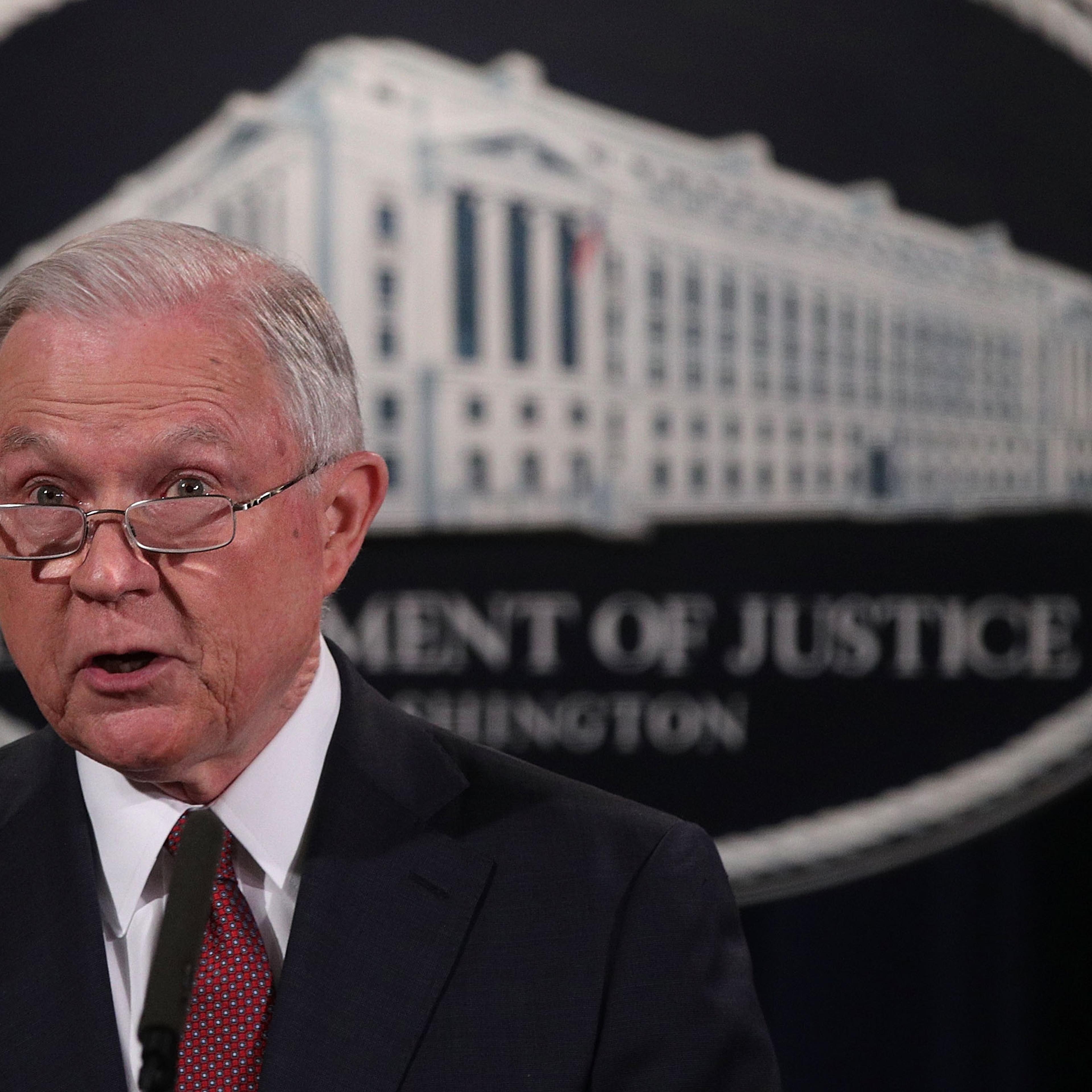 Attorney General Jeff Sessions Holds A Briefing On DACA