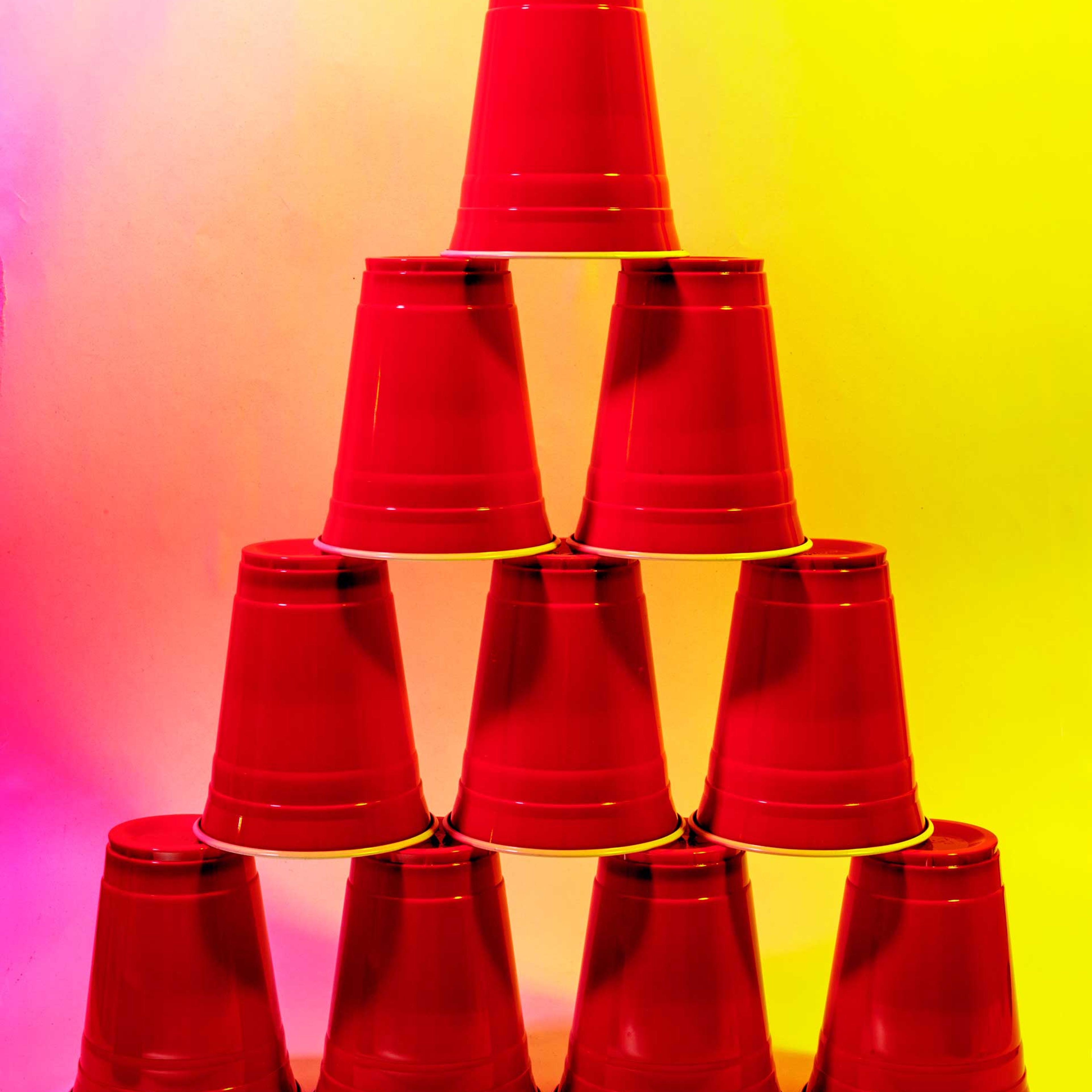 TIME.com stock photos Drinking Fraternity Frat Solo Cups
