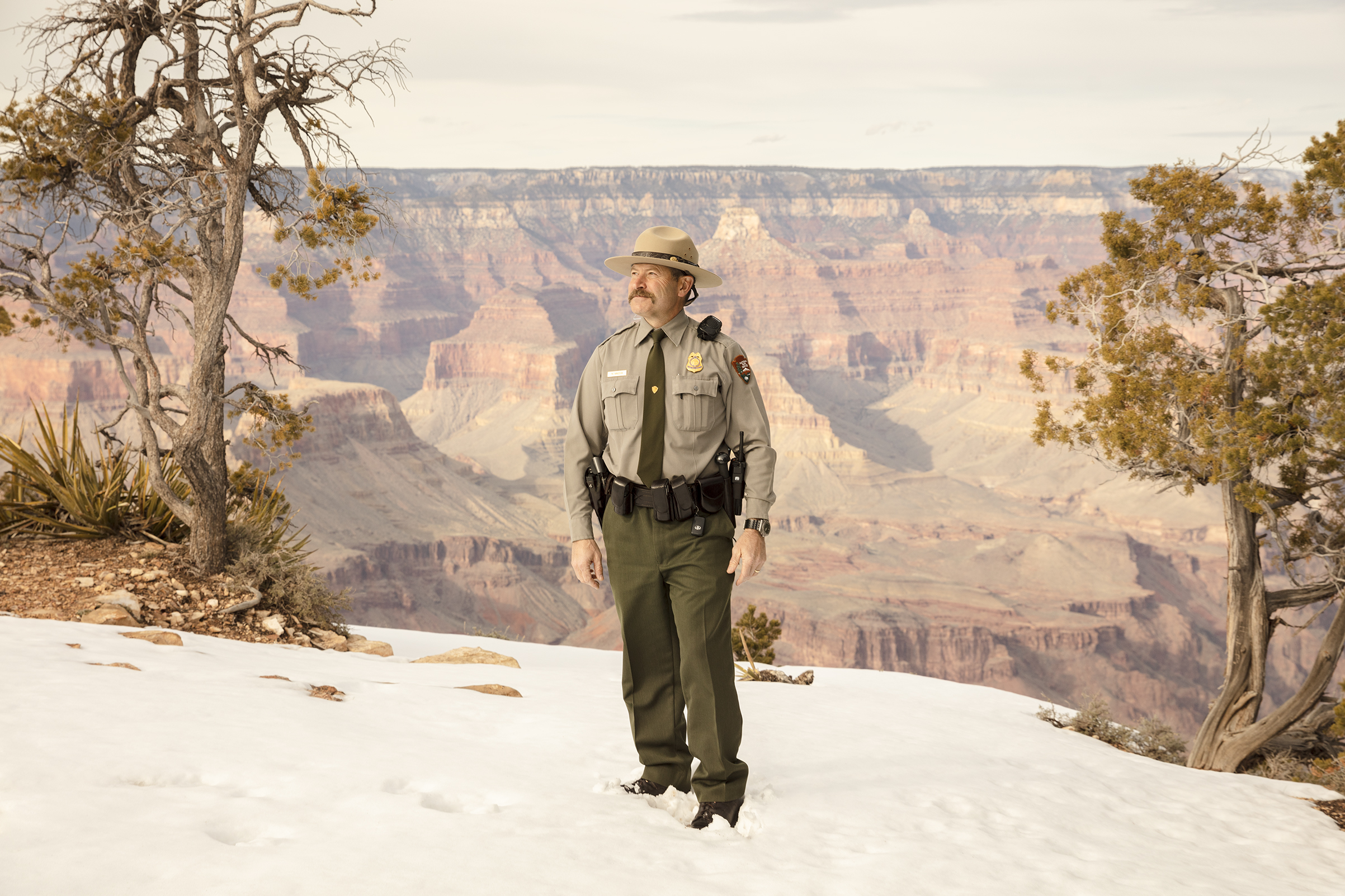 Chief Ranger of the Grand Canyon National Park Matthew Vandzura