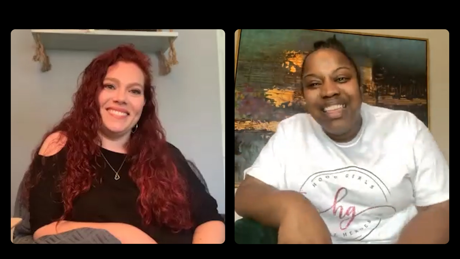 Gilly Segal and Kimberly Jones