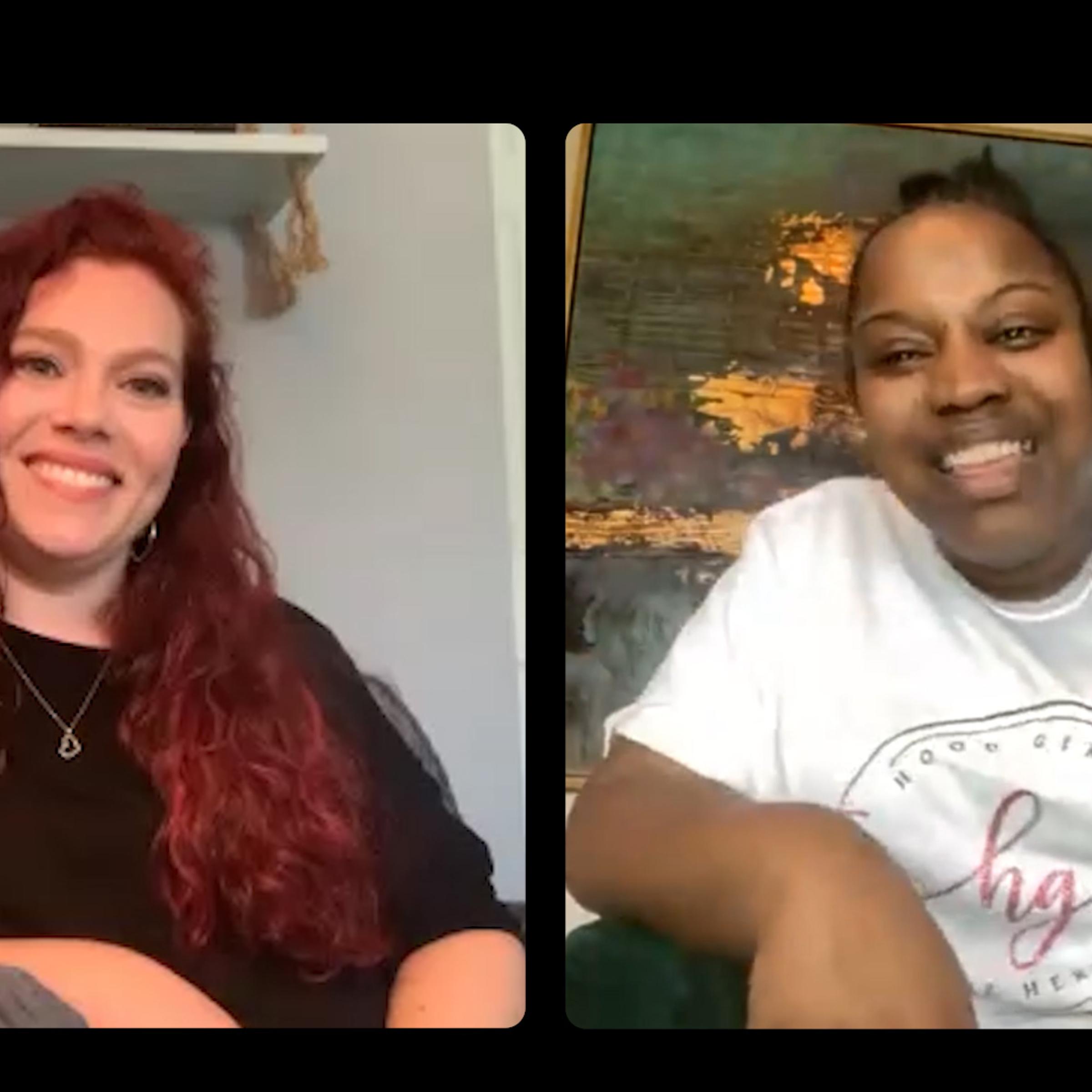 Gilly Segal and Kimberly Jones
