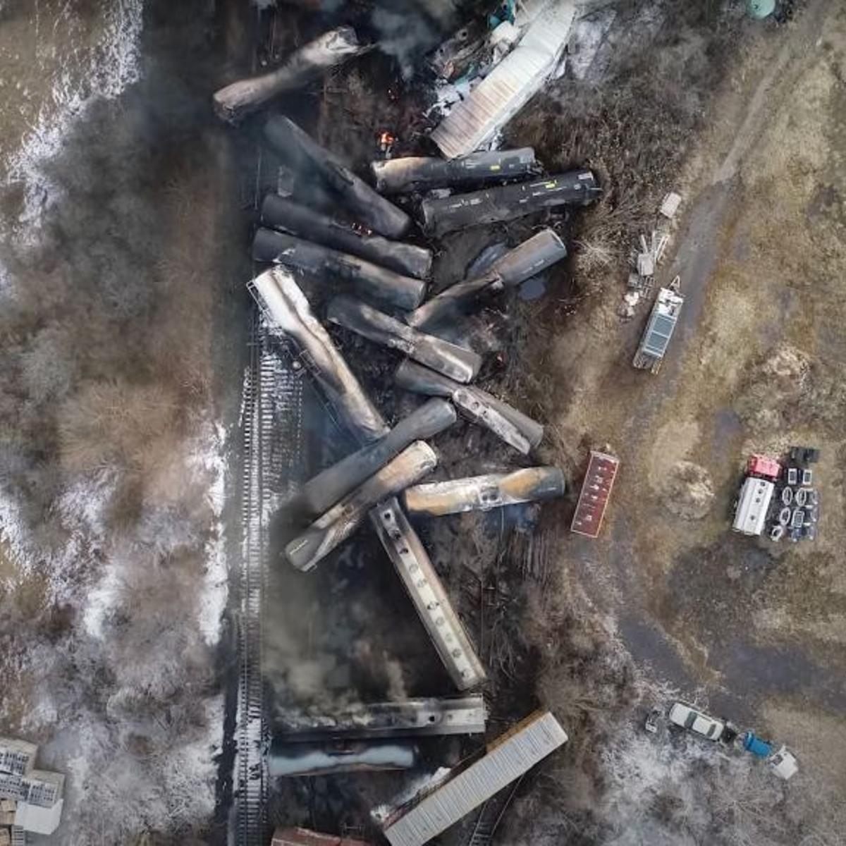 East Palestine Train Derailed