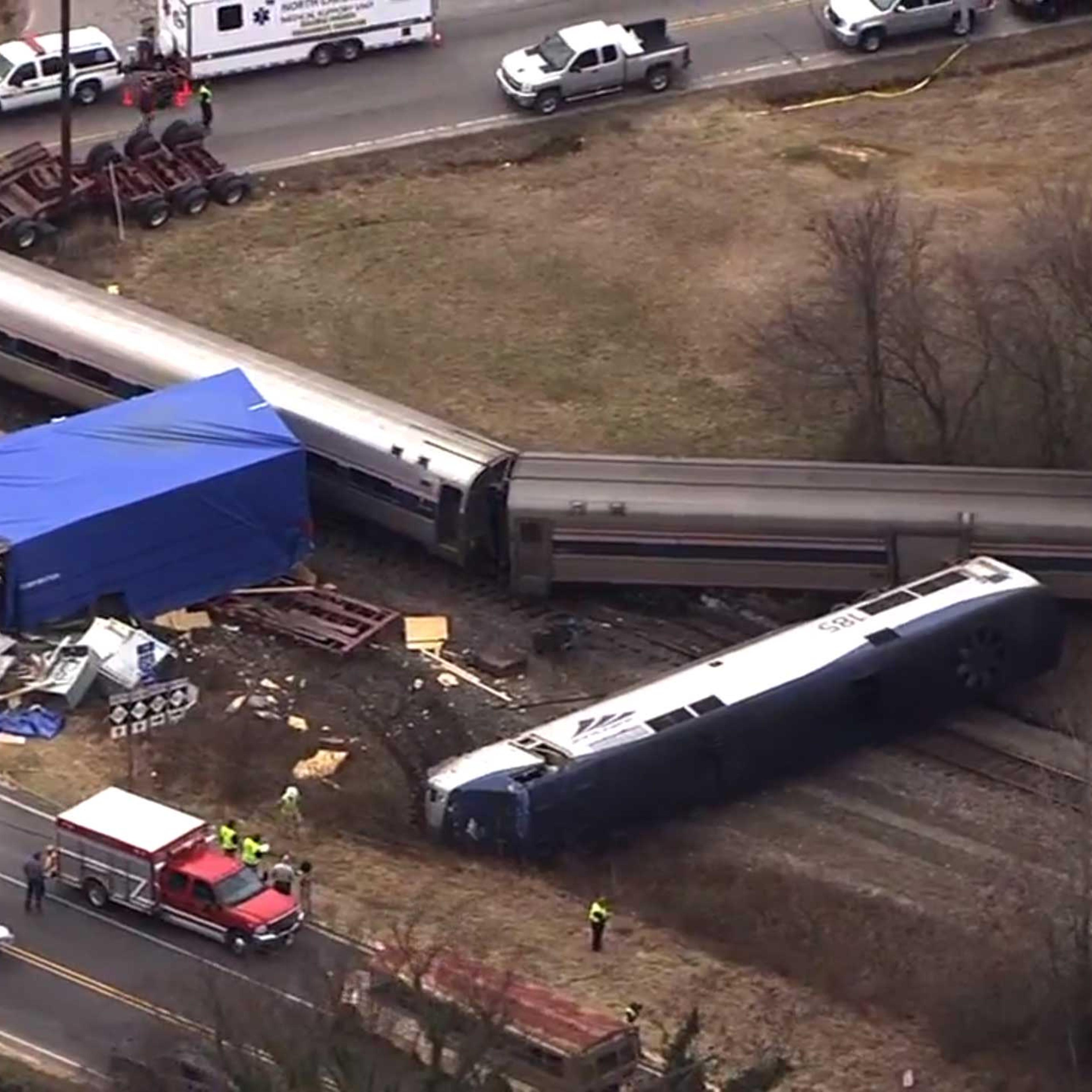 Amtrak Truck Crash