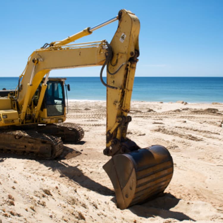 bulldozer-beach