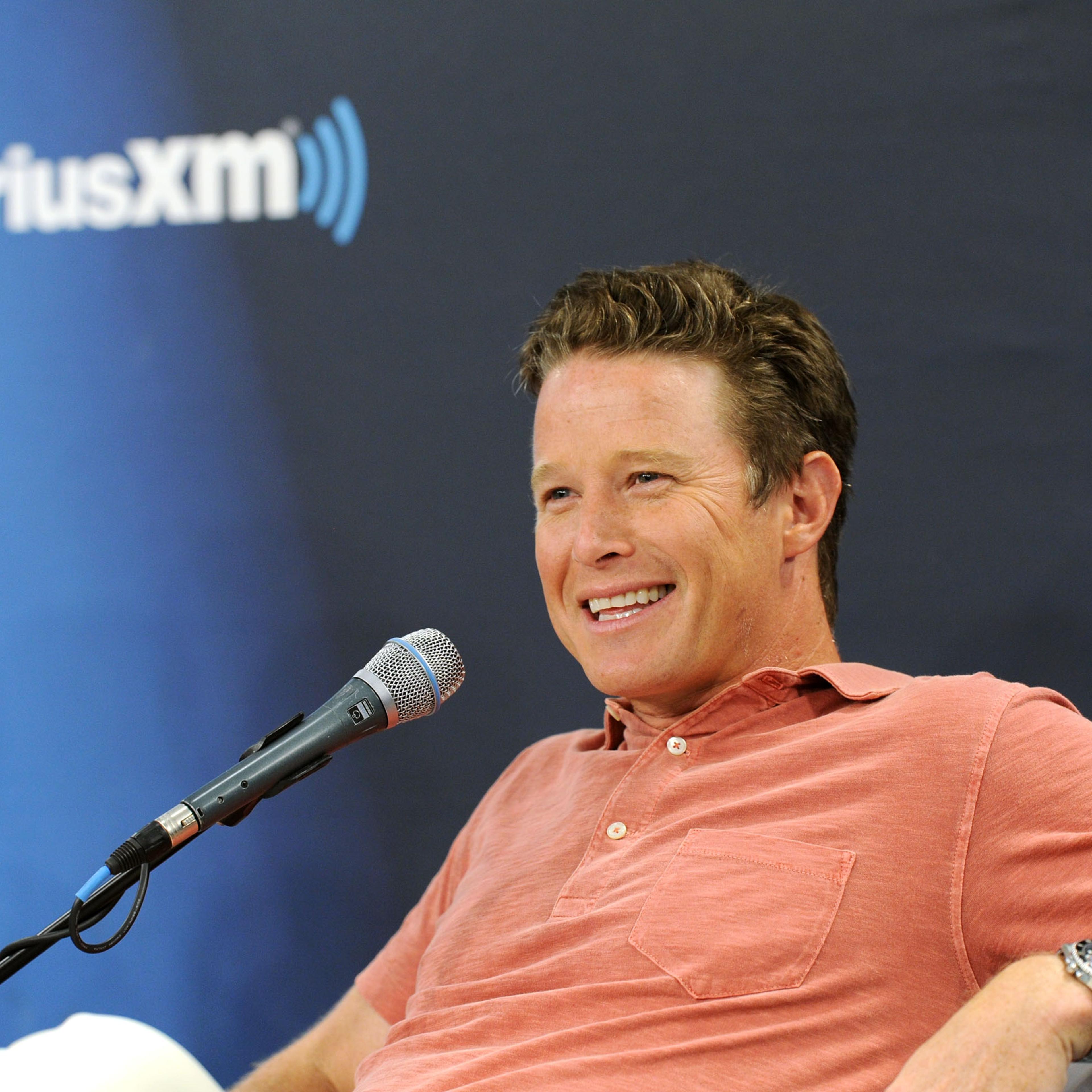 NBC News' Billy Bush in conversation with Jeff Rossen for SiriusXM's TODAY Show Radio at SiriusXM Studios on August 22, 2016 in New York City.