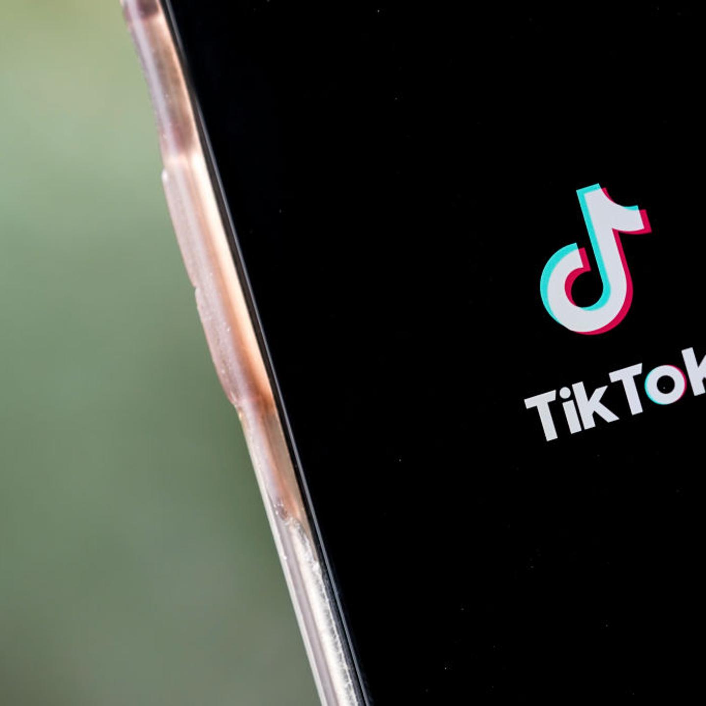 The TikTok app is displayed on an Apple iPhone on August 7, 2020 in Washington, DC.
