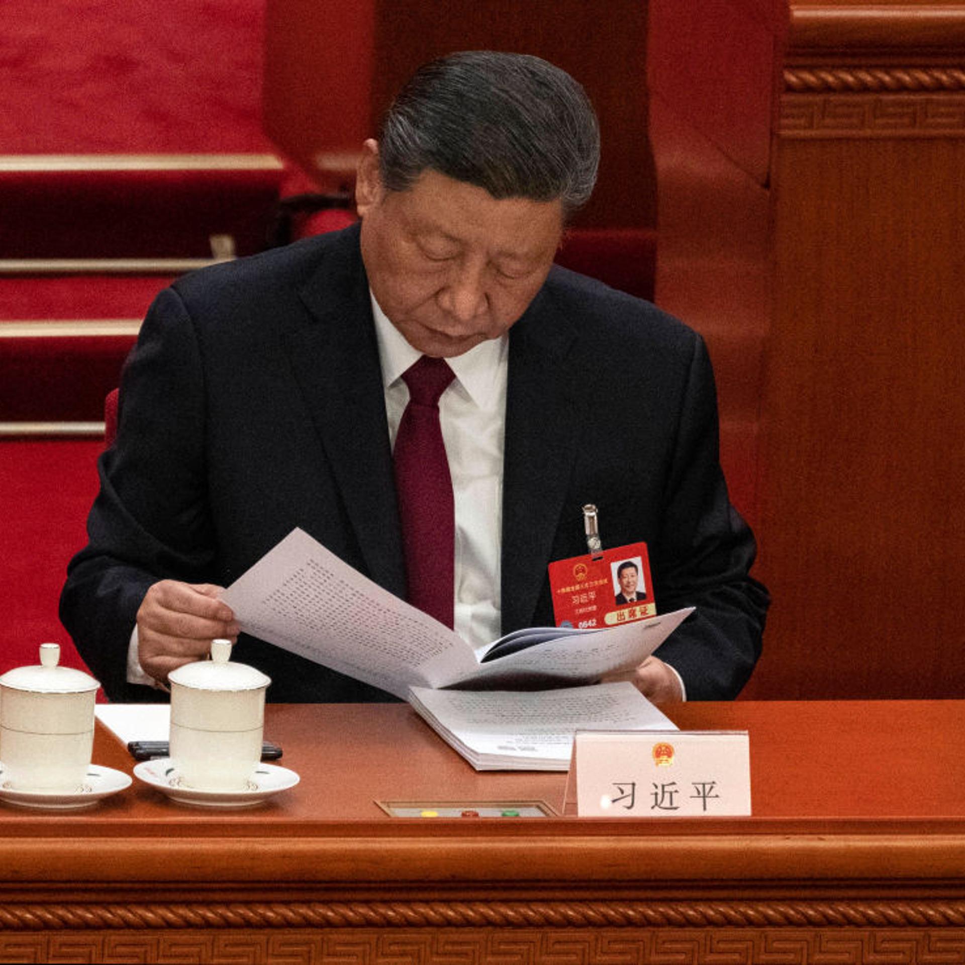 China's Leadership Holds Annual Two Sessions Political Meetings - NPC