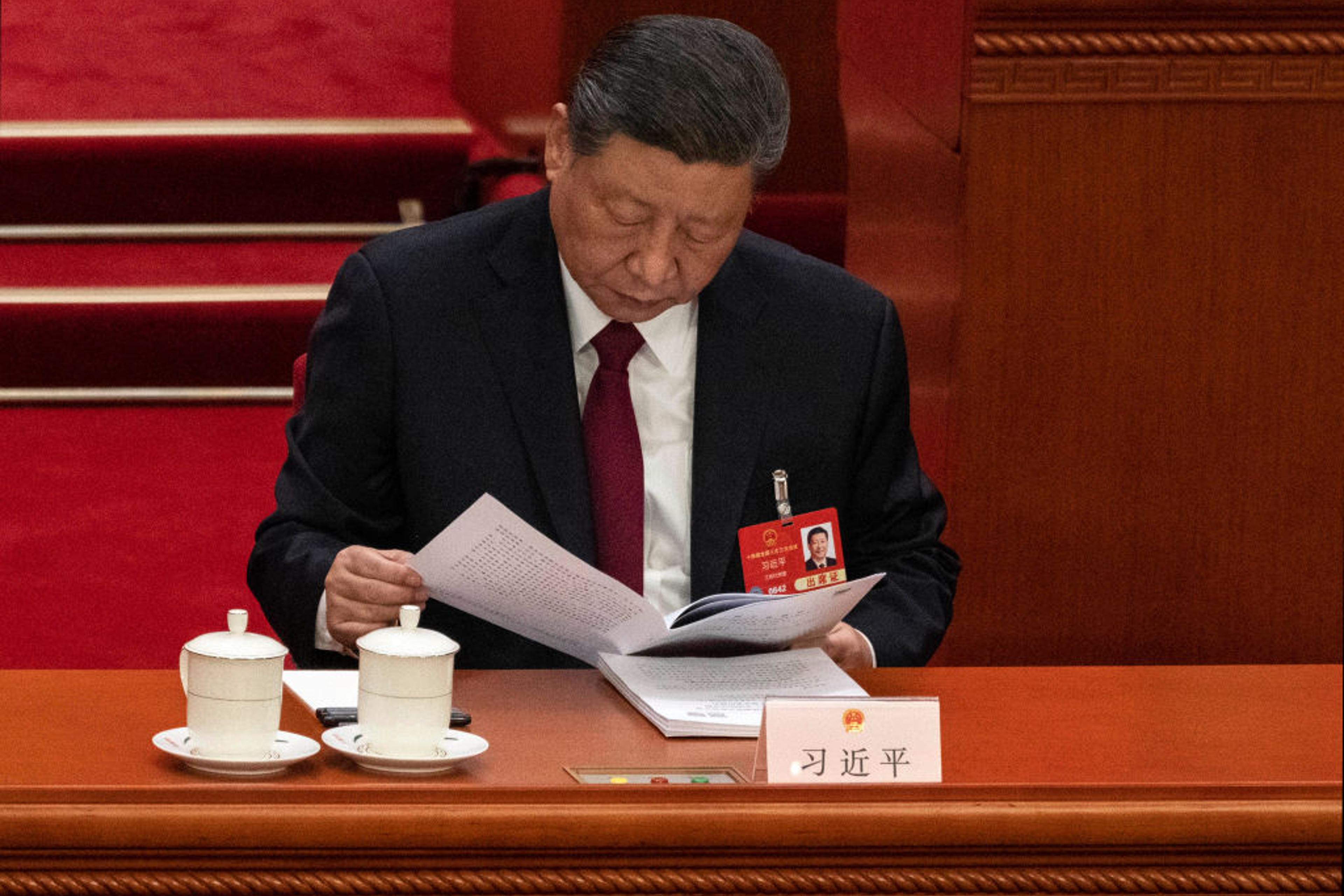 China's Leadership Holds Annual Two Sessions Political Meetings - NPC