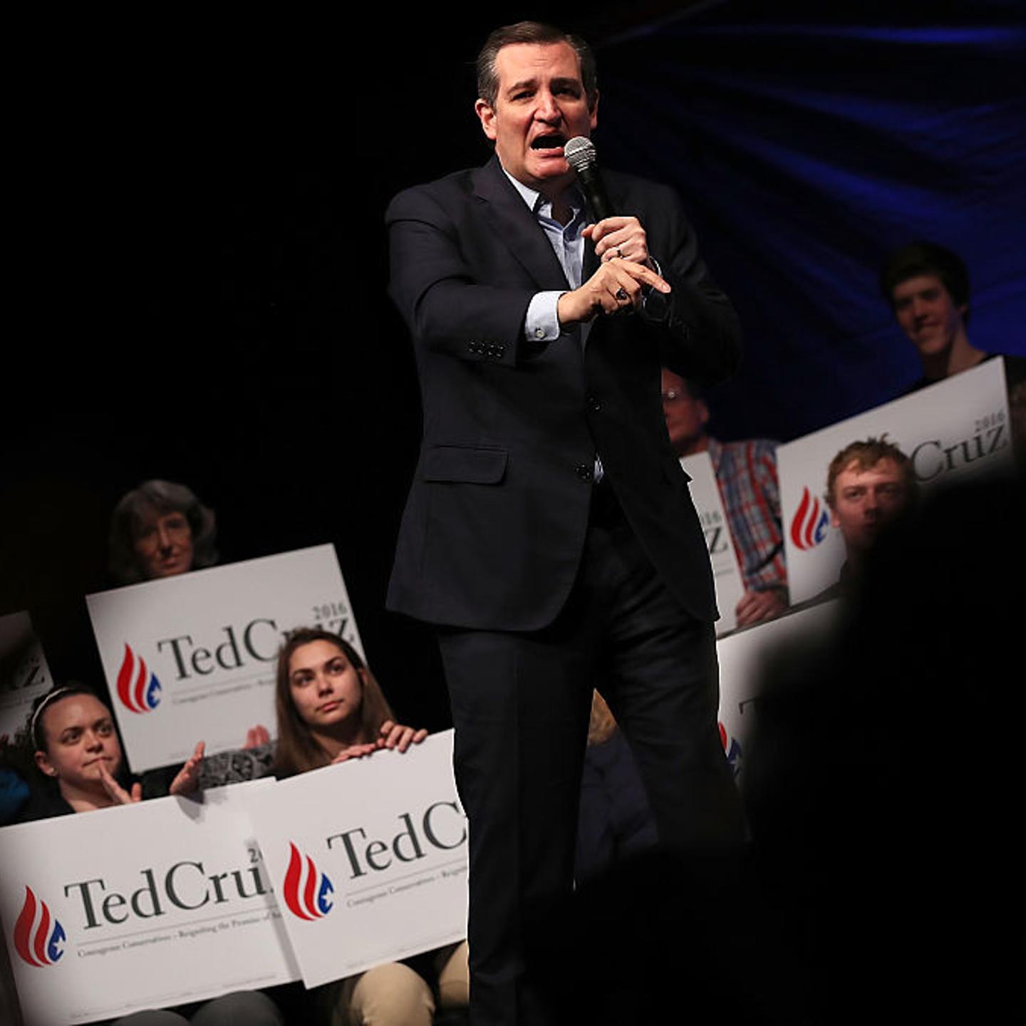 Ted Cruz Campaigns In Maryland Ahead Of Primary