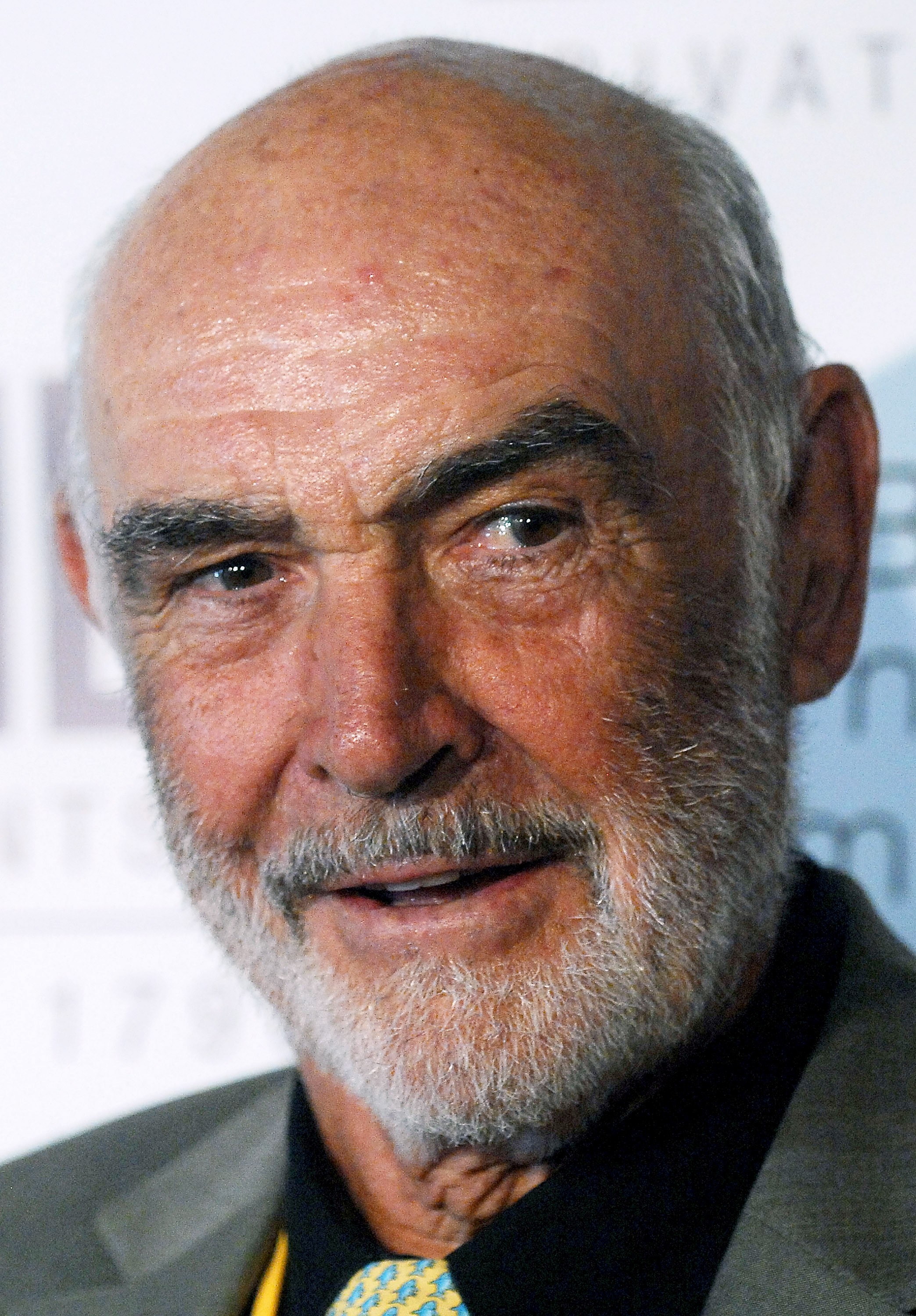 Sean Connery in 2009 in Nassau, Bahamaas.  