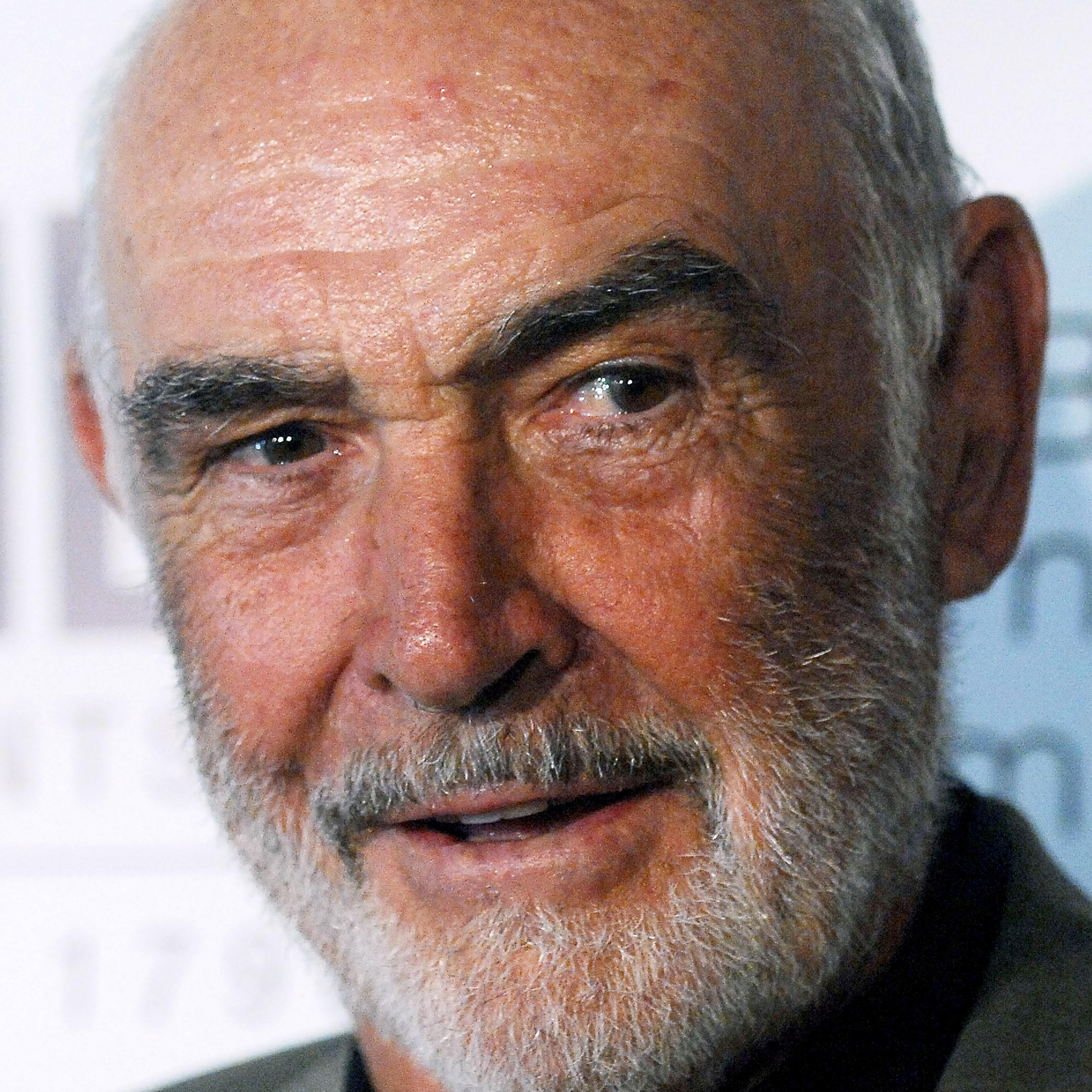 Sean Connery in 2009 in Nassau, Bahamaas.