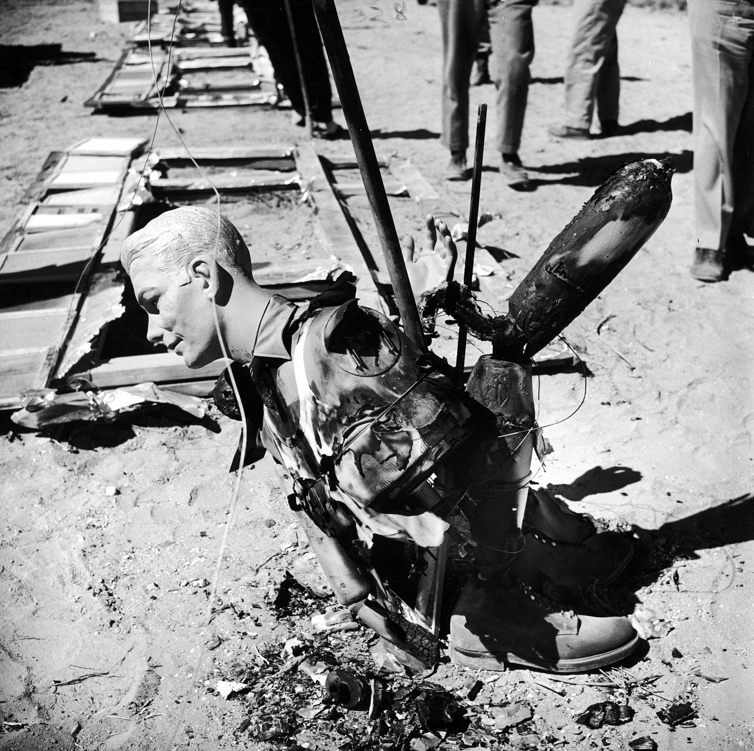 Photos From an Atomic Bomb Test in the Nevada Desert, 1955