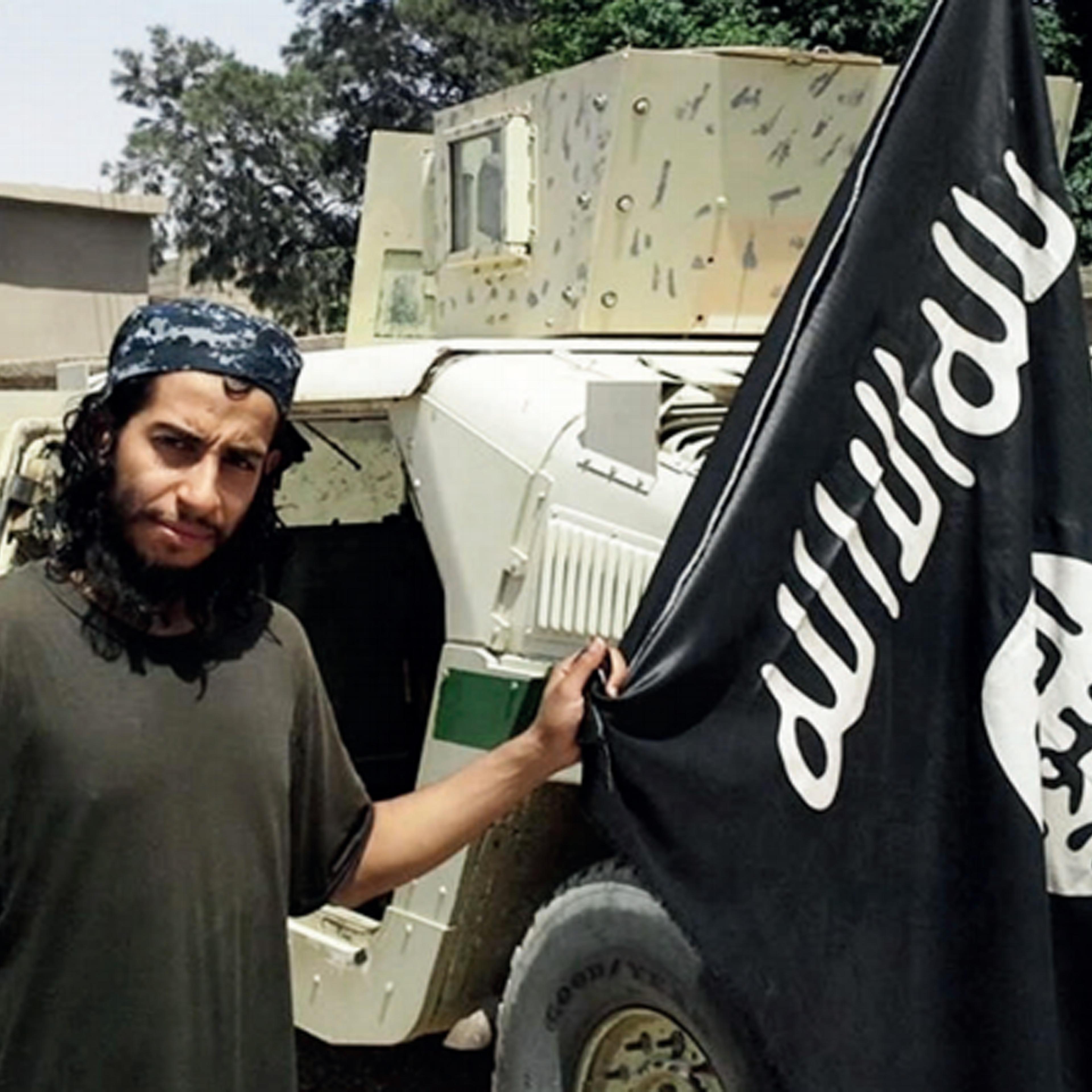 This undated image, which was obtained by AP from the Islamic State's English-language magazine Dabiq, shows Abdelhamid Abaaoud.
