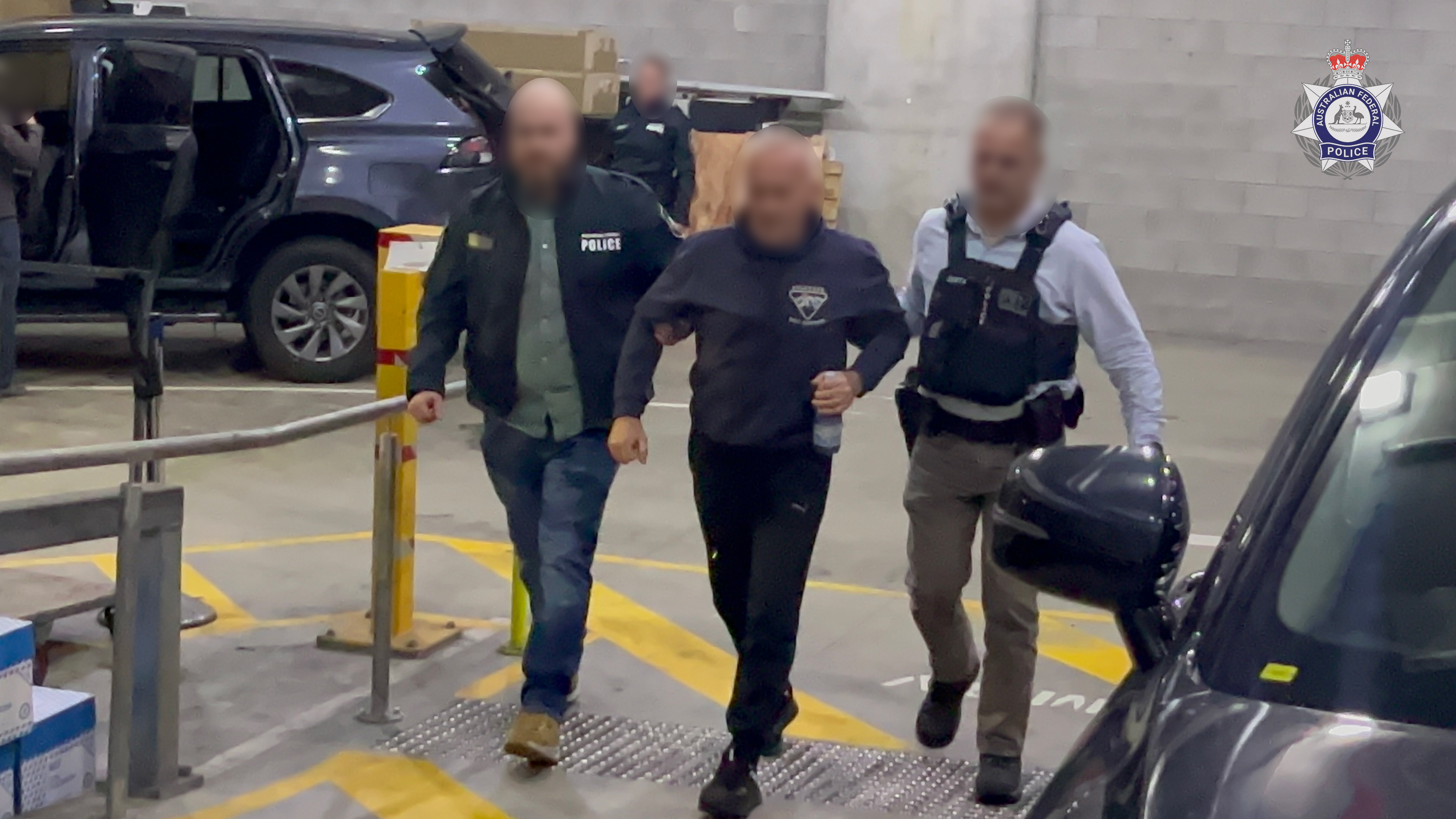 Police arrested two Russian-born Australian citizens, a woman aged 40 and her 62-year husband, for espionage-related charges Thursday, July 11, 2024.