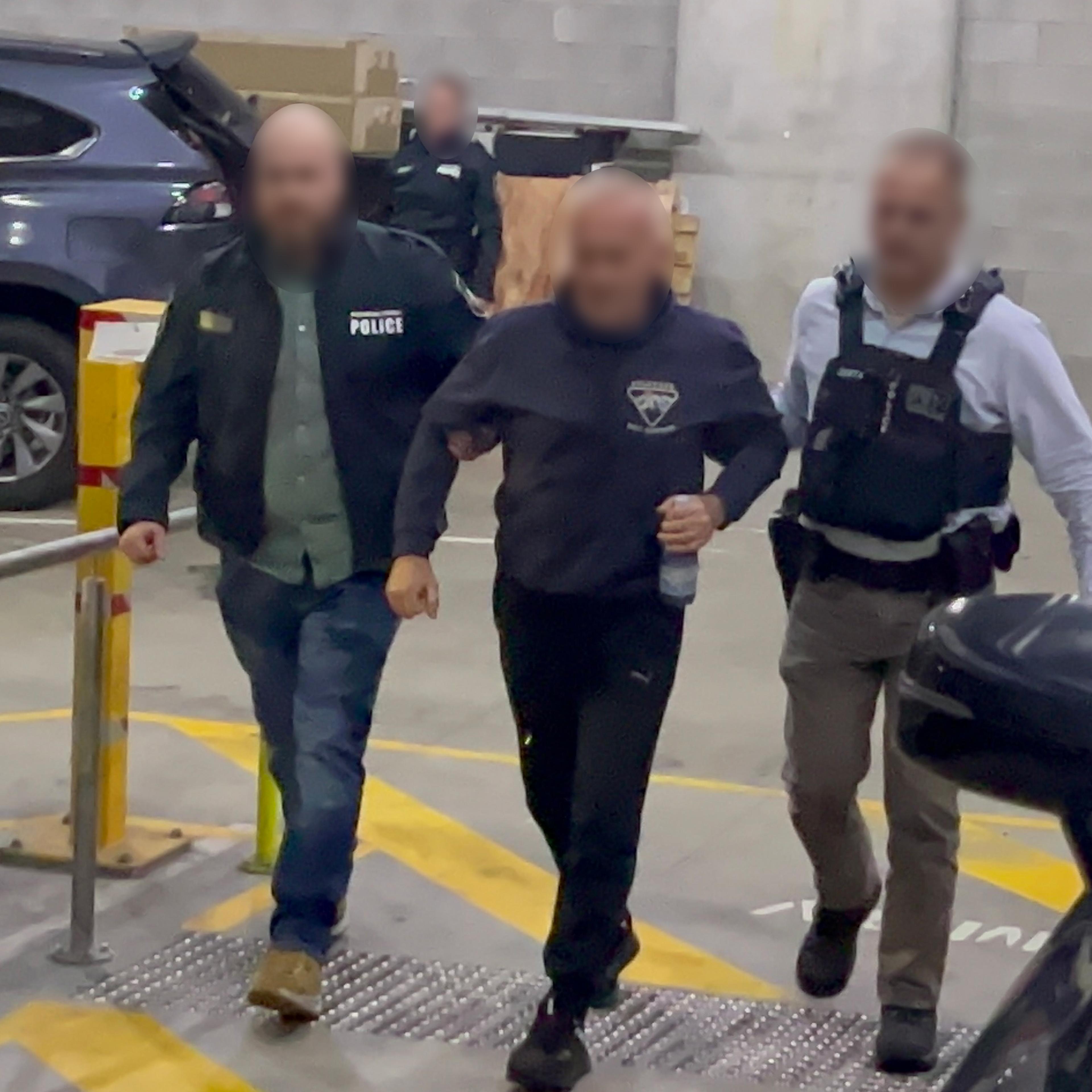 Police arrested two Russian-born Australian citizens, a woman aged 40 and her 62-year husband, for espionage-related charges Thursday, July 11, 2024.