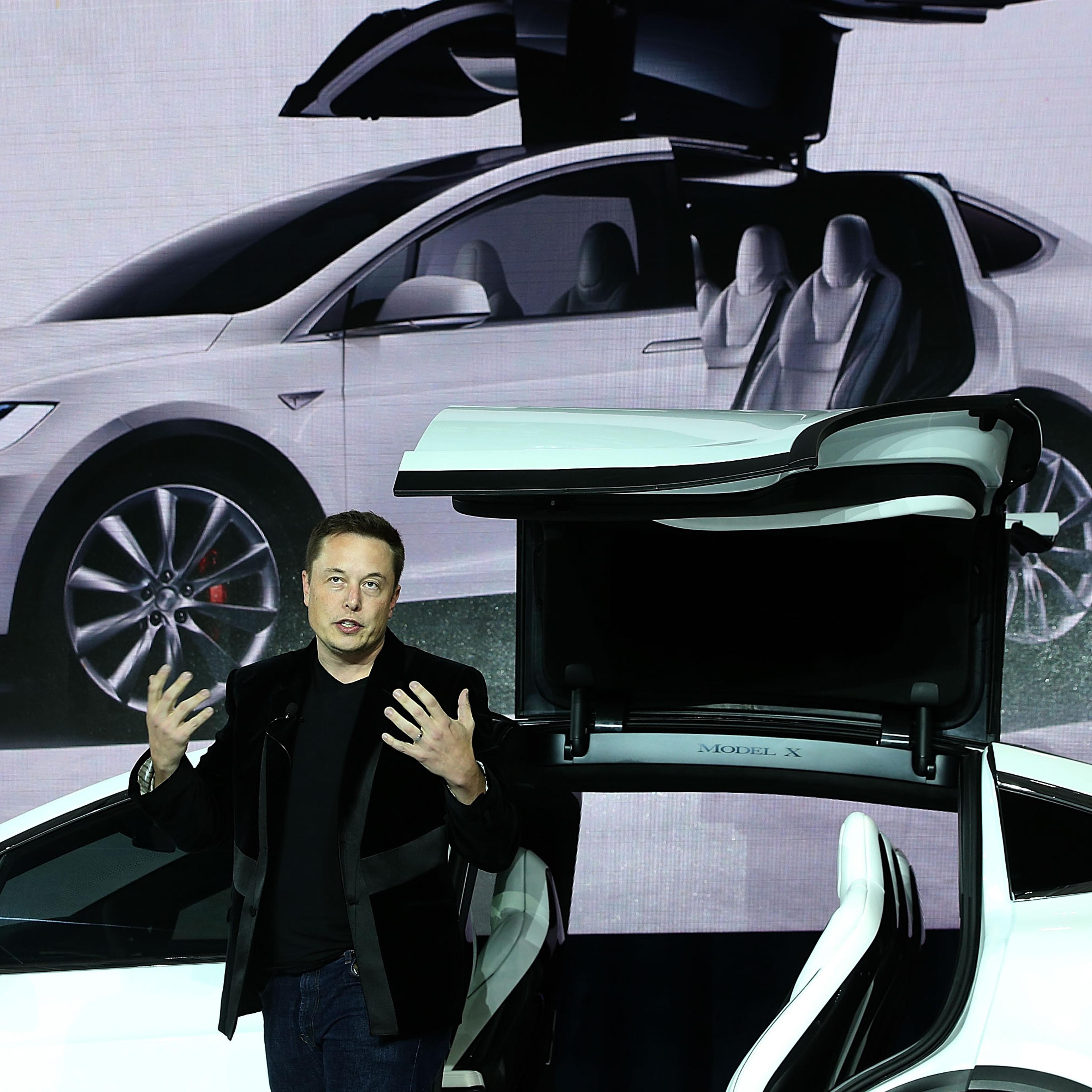 Tesla Debuts Its New Crossover SUV Model, Tesla X