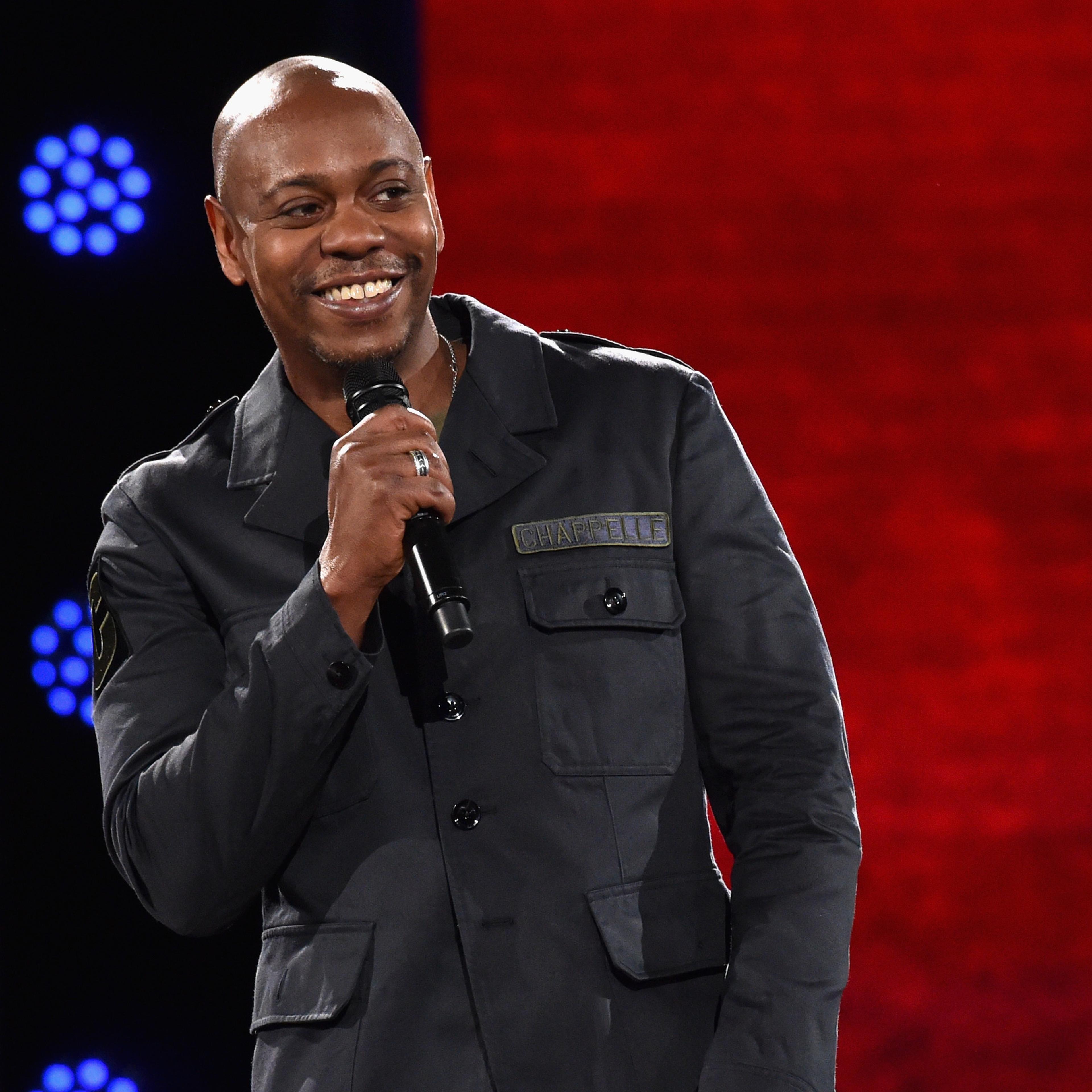 Dave Chappelle performs to a sold out crowd onstage at the Hollywood Palladium on March 25, 2016 in Los Angeles, California.