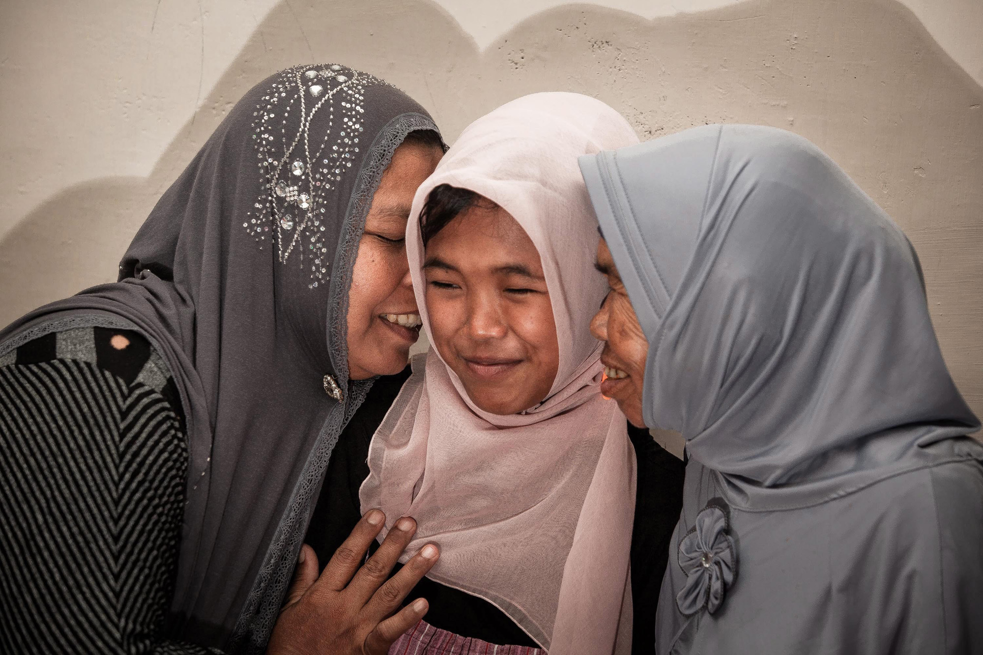 Indonesia Tsunami victim reunited with family