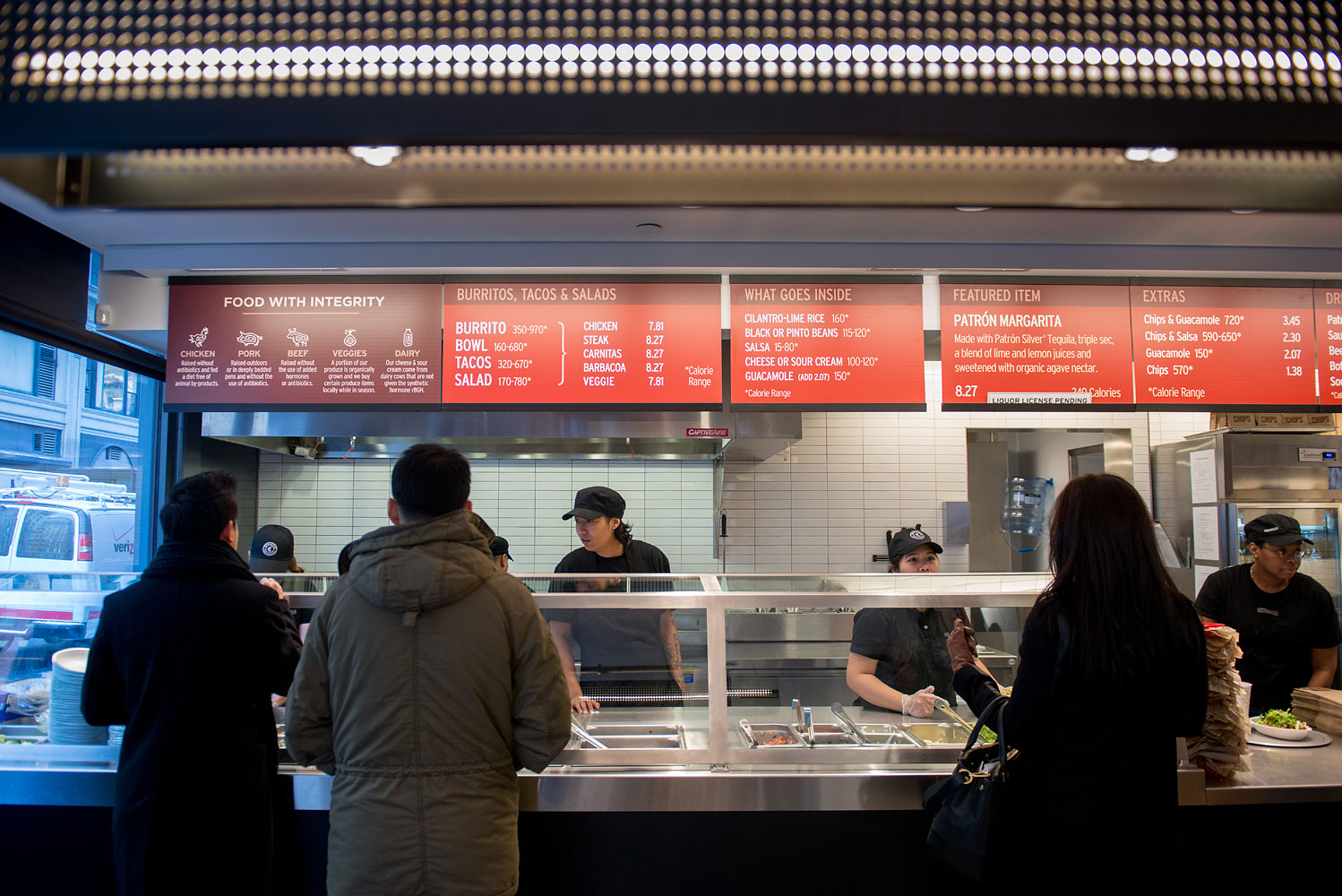 Inside A Chipotle Restaurant Ahead of Earnings Figures