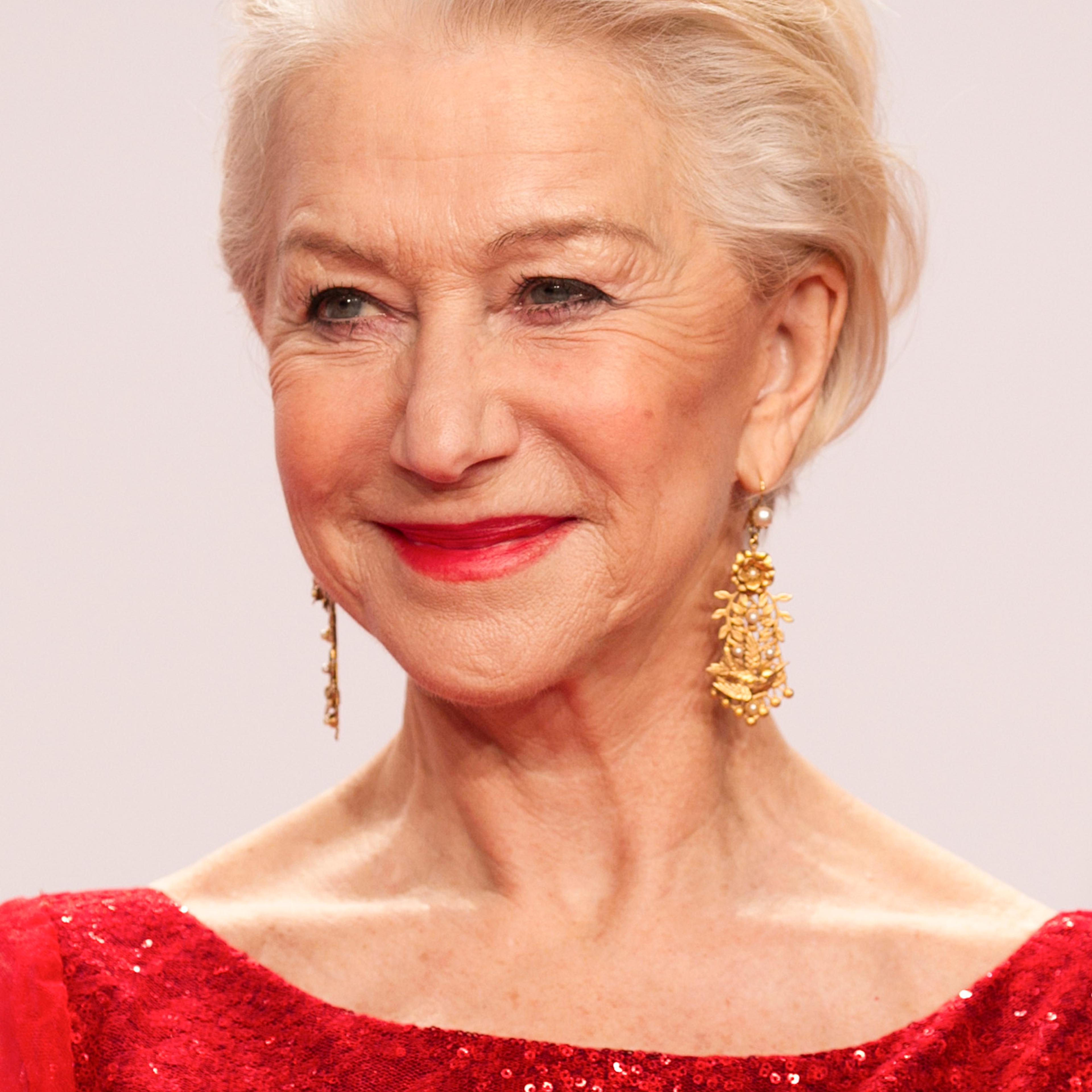 Helen Mirren attends the Goldene Kamera 2016 on February 6, 2016 in Hamburg, Germany.