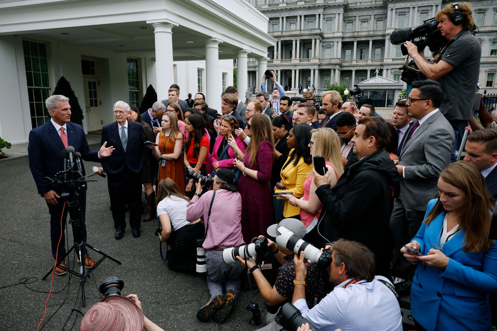 President Biden Holds Second Meeting With Congressional Leaders On Debt Limit Talks