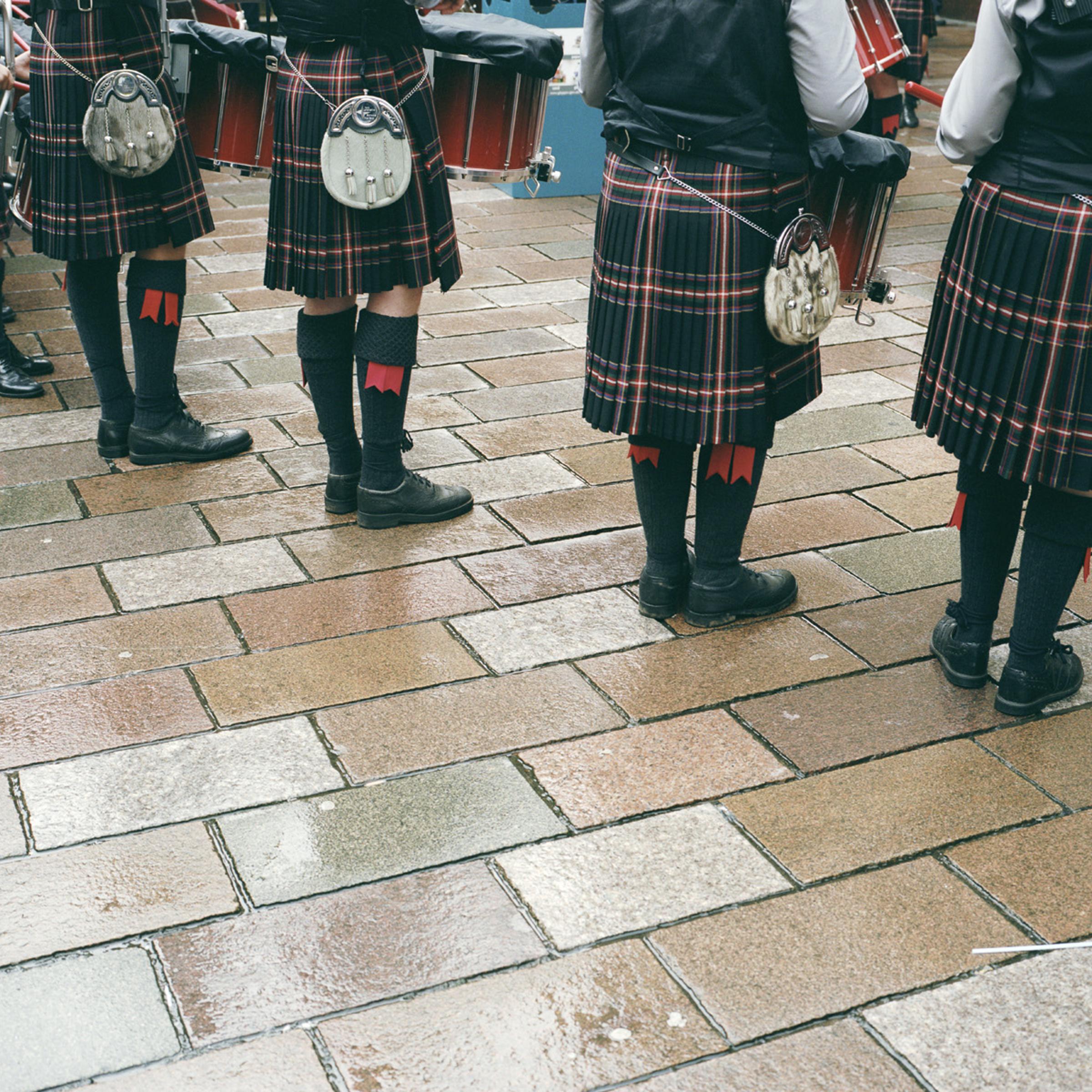 Glasgow, Scotland August 14, 2014The North Lanarkshire Schools Pipe Band performs at a pipe band parade in Glasgowjo metson scott for Time
