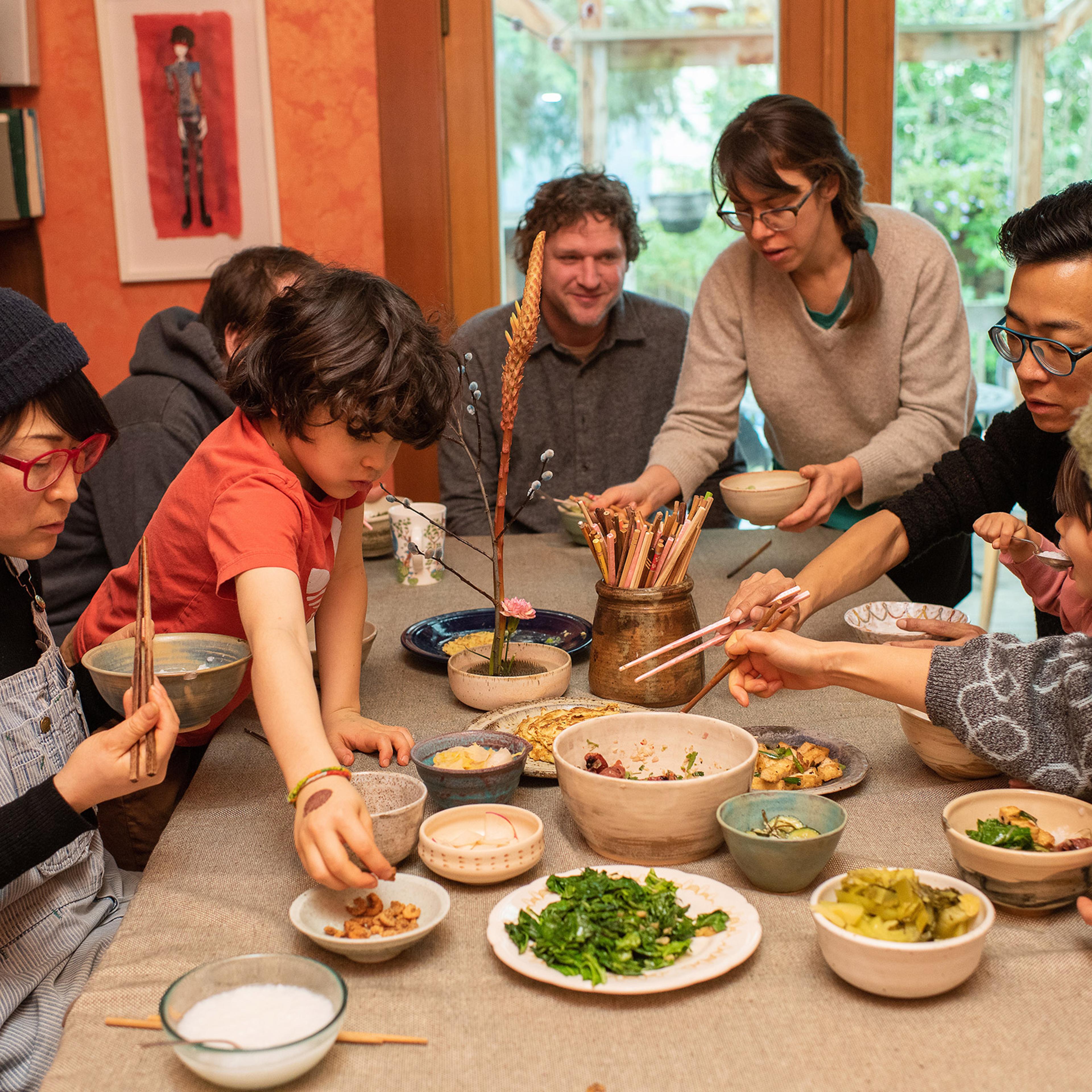 Author shares a Thai breakfast at home with friends and housemates on Feb. 2, 2019.