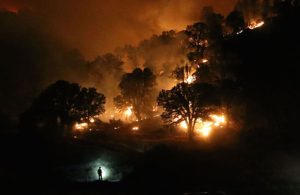 Rocky Fire Expands To 60,000 Acres In Drought-Ridden Northern California