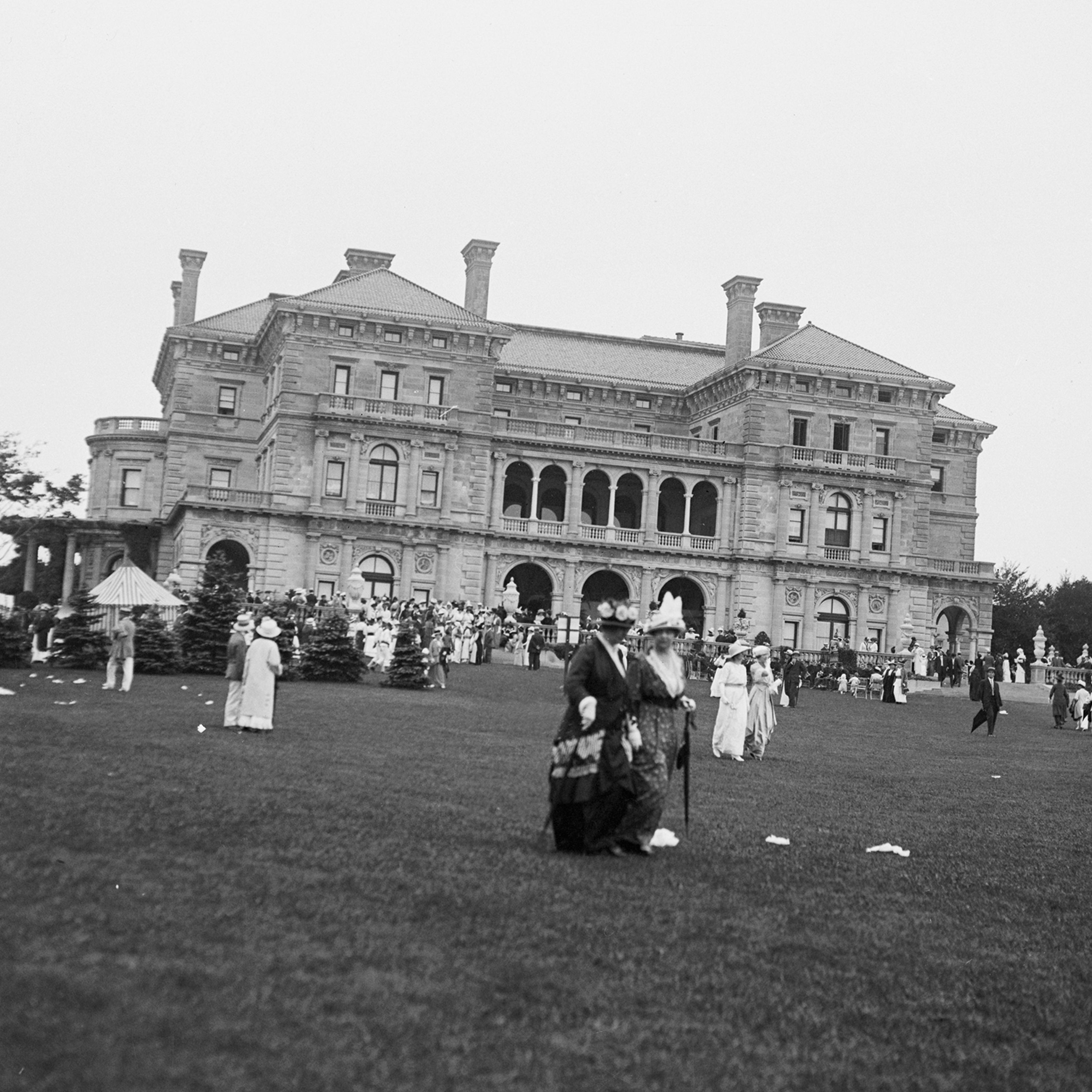 The Breakers—Cornelius Vanderbilt II’s Newport, R.I., mansion—in 1914